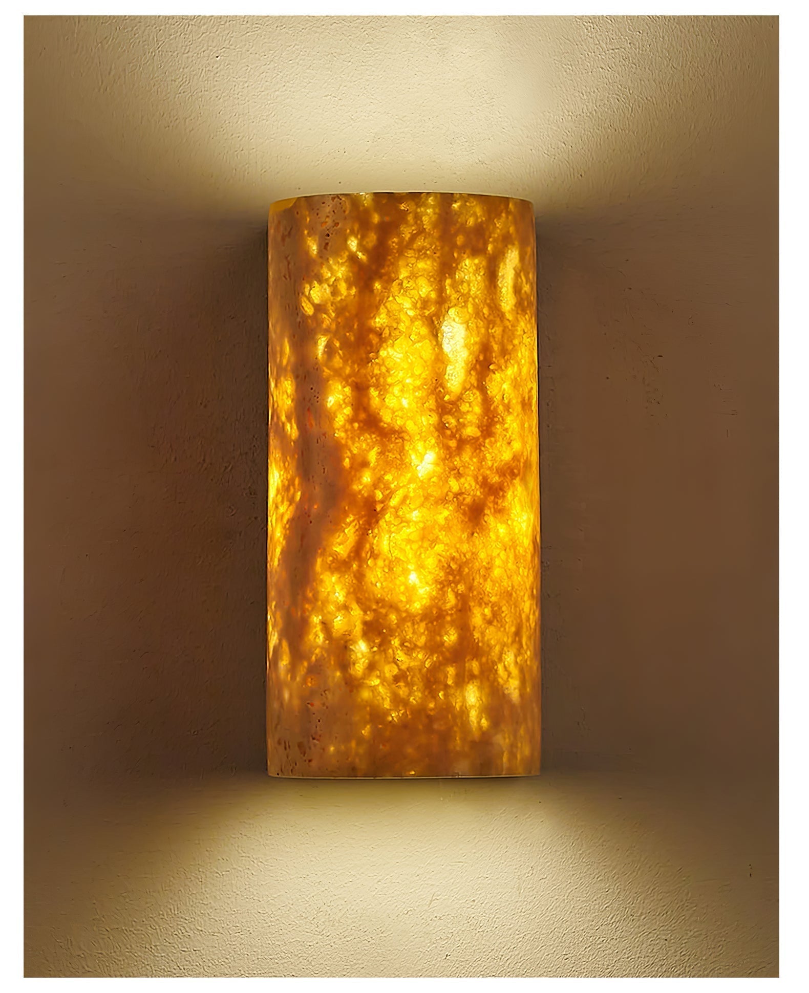 Sysilion Travertine Wall Light
