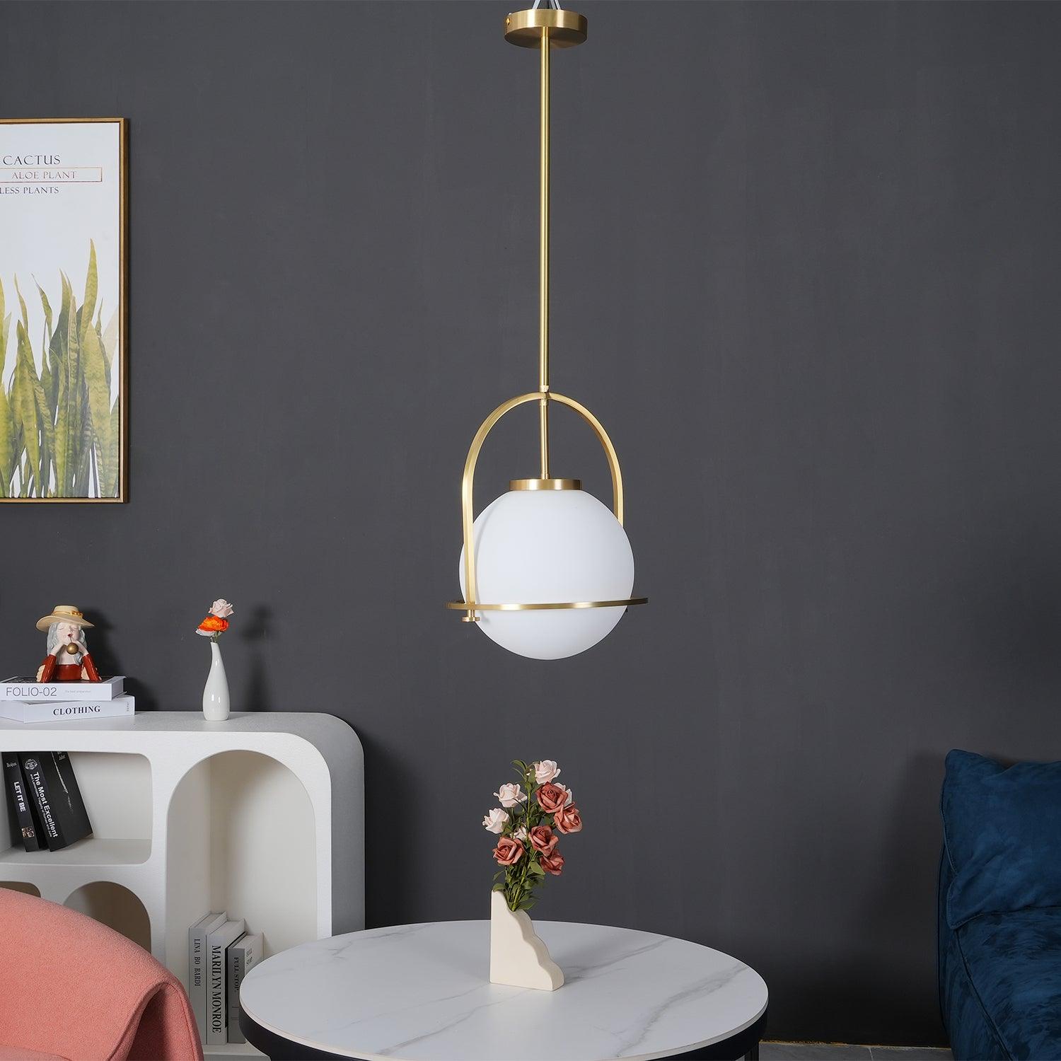 Brandonis Modern Glass Pendant Light