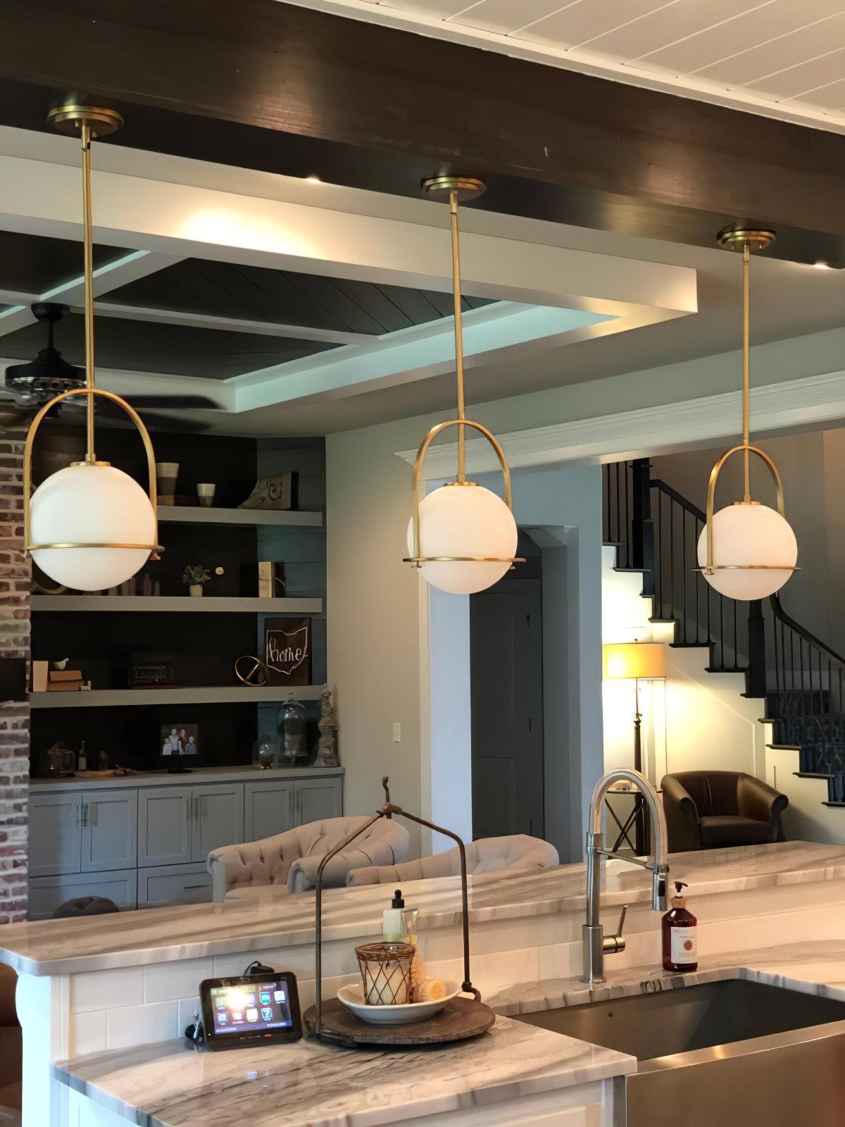 Brandonis Modern Glass Pendant Light