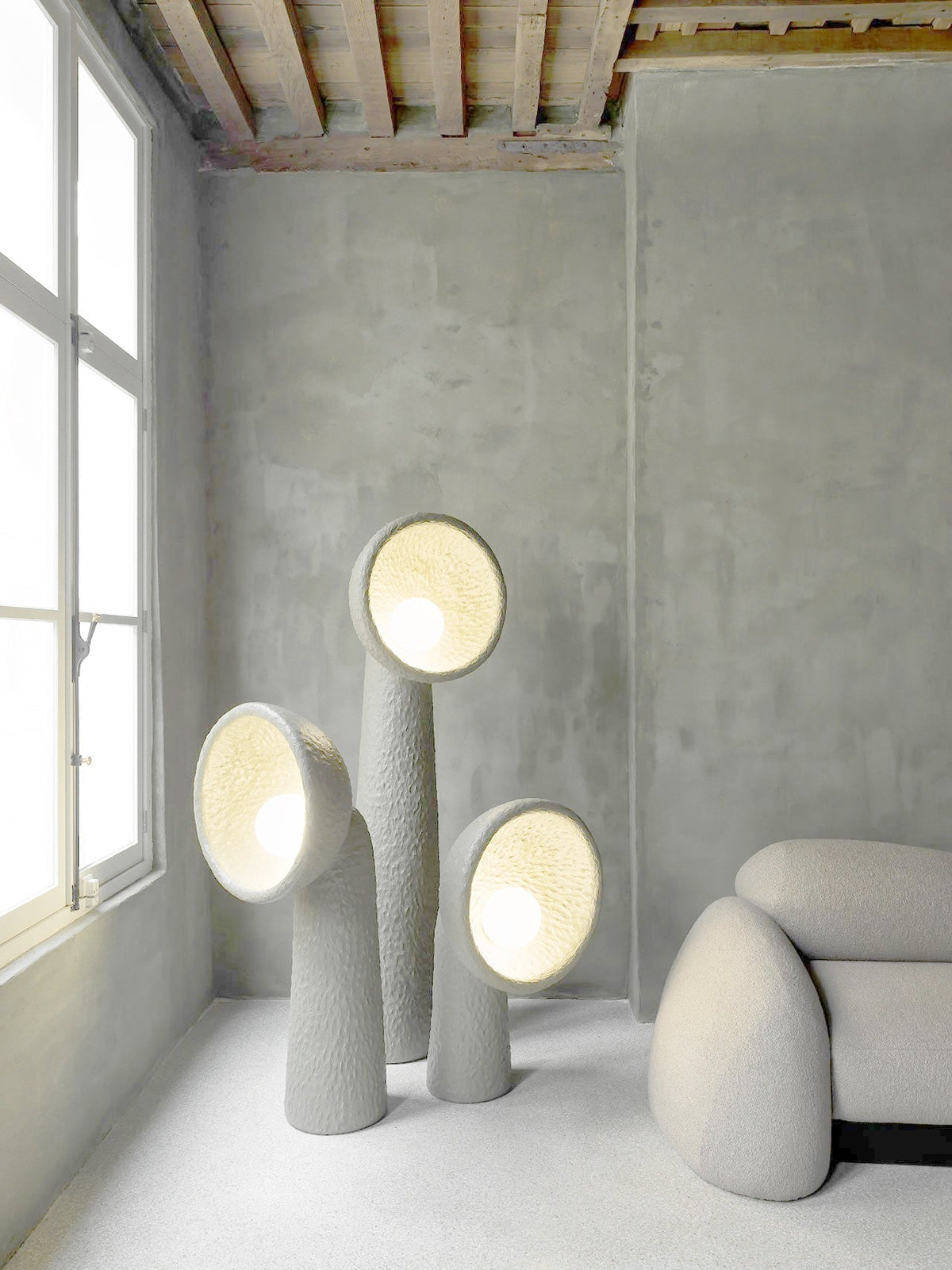 Arliris Concrete Table Lamp