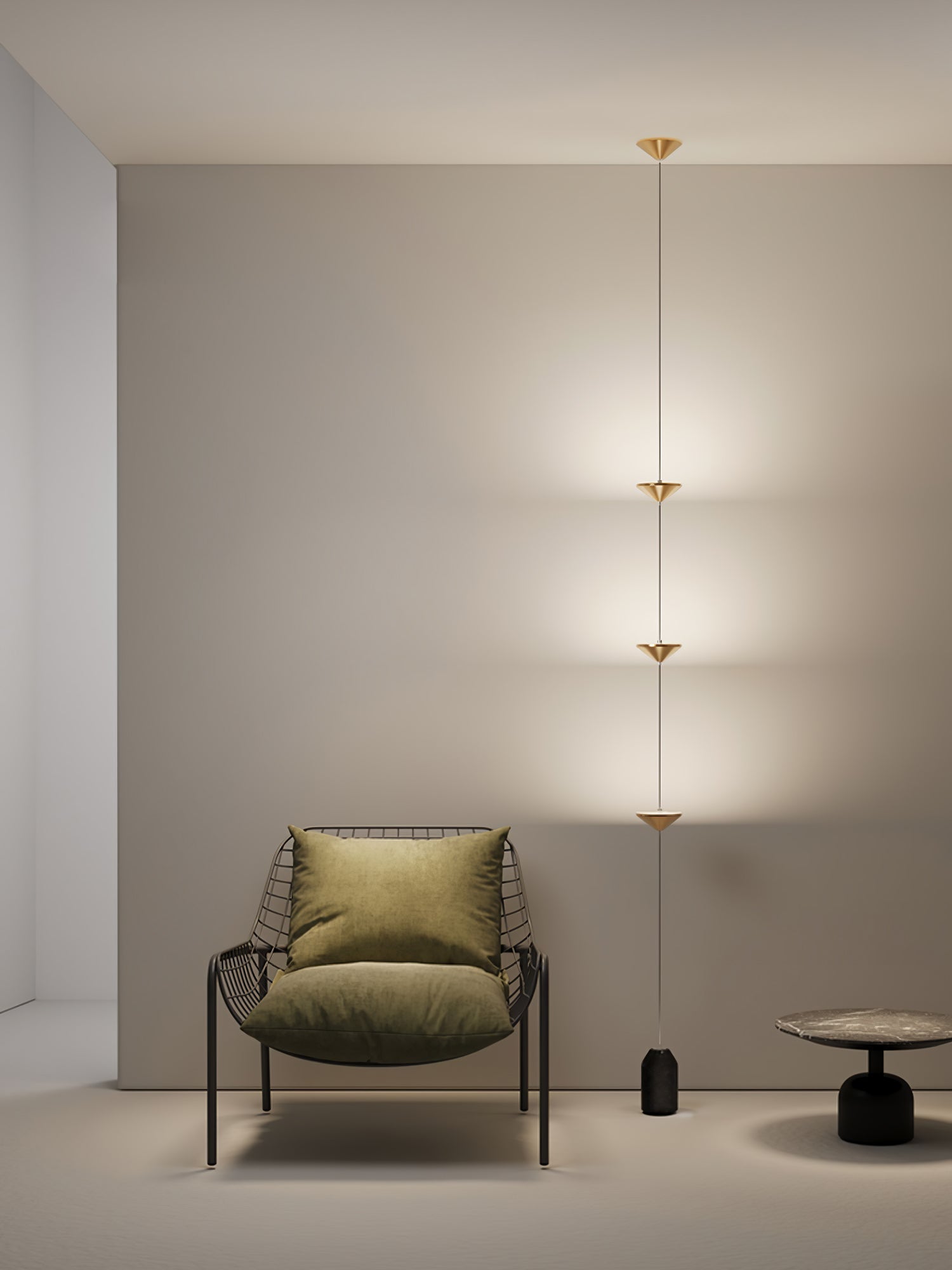 Oakhaven Marble Floor Lamp