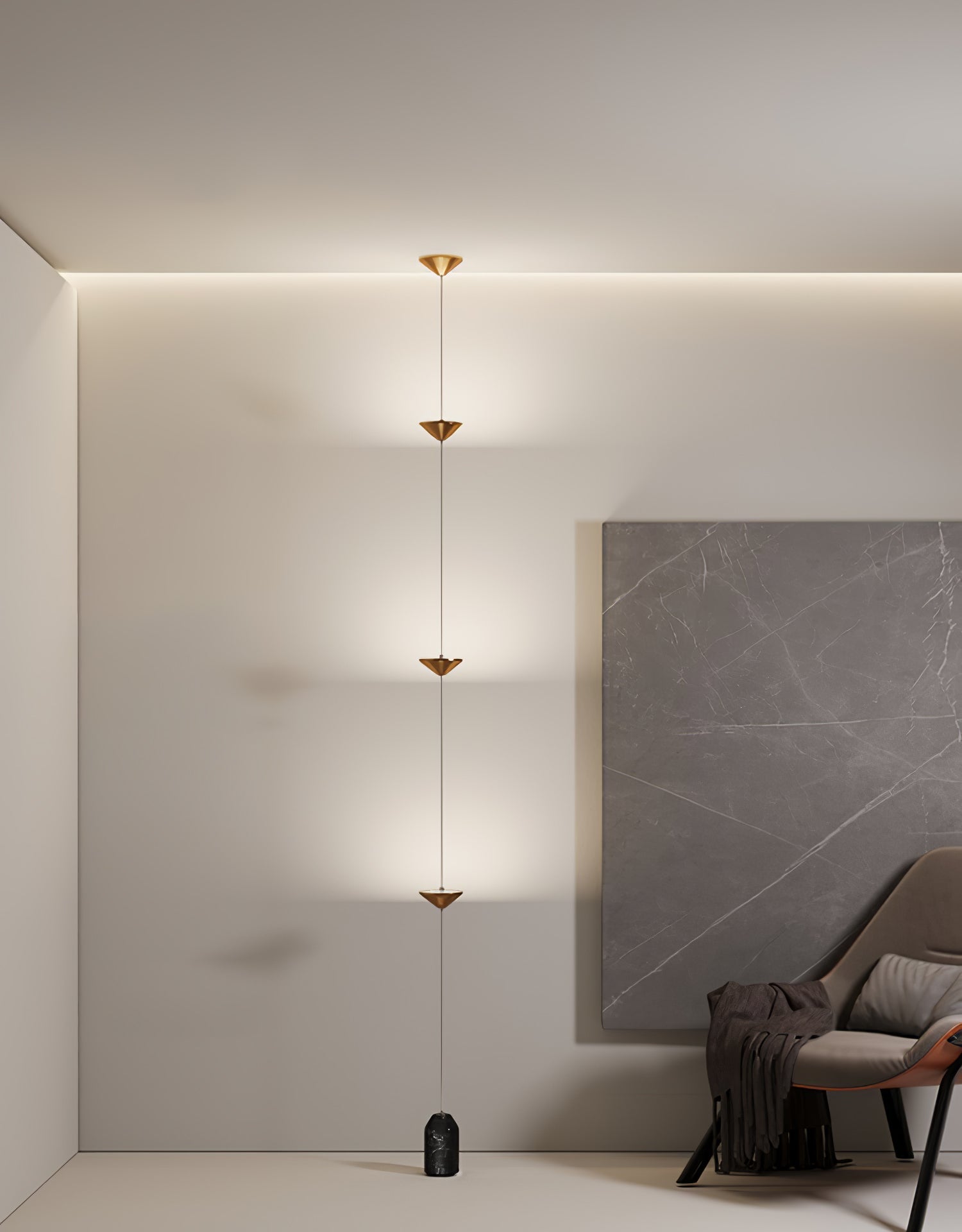 Oakhaven Marble Floor Lamp