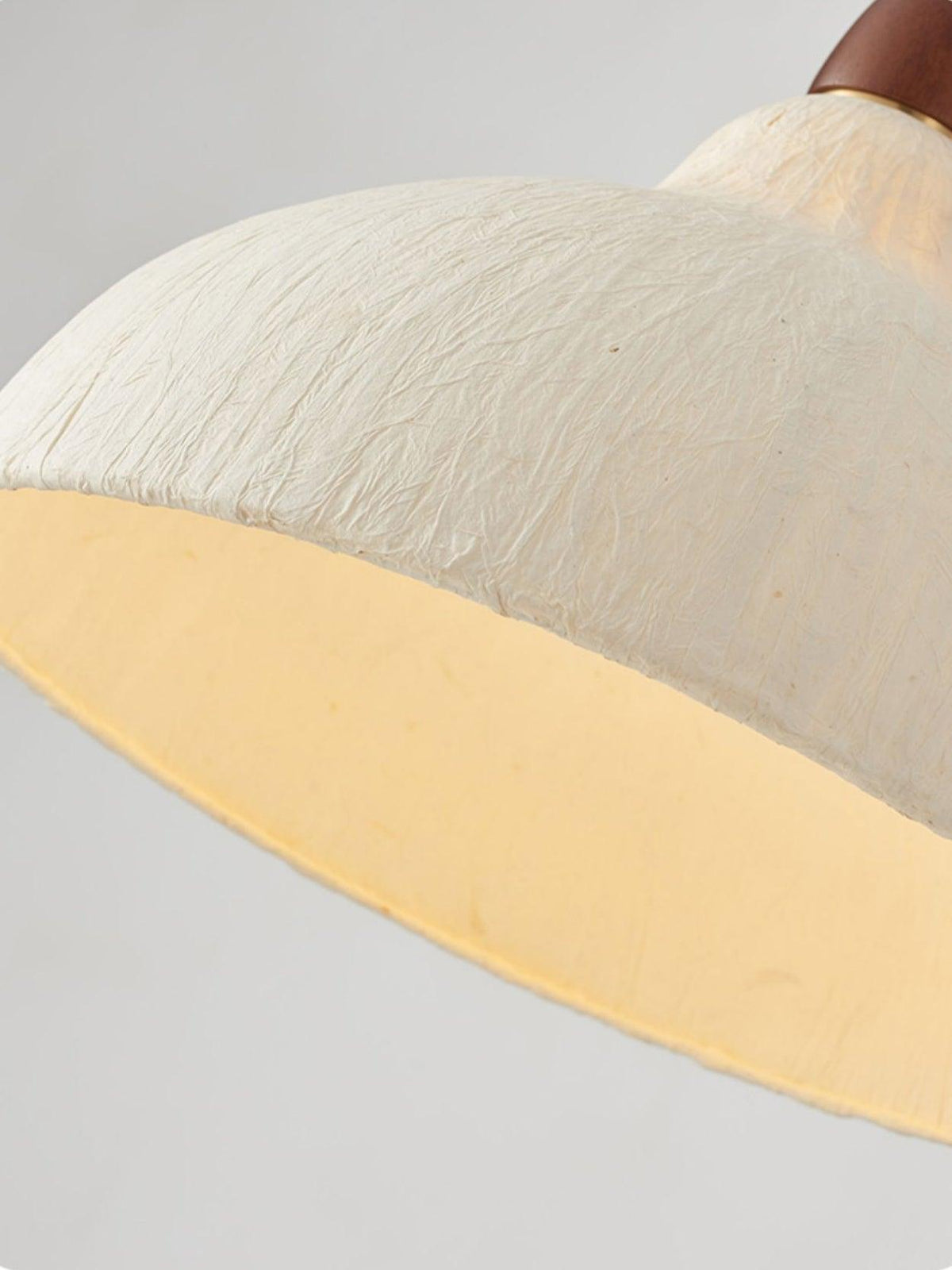 Locan Paper & Wood Pendant Lamp