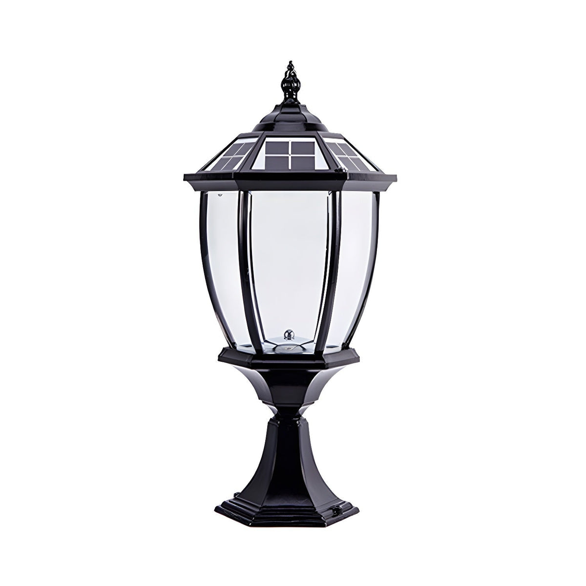 Cezoria Unique Solar Glass Lantern Outdoor Lamp