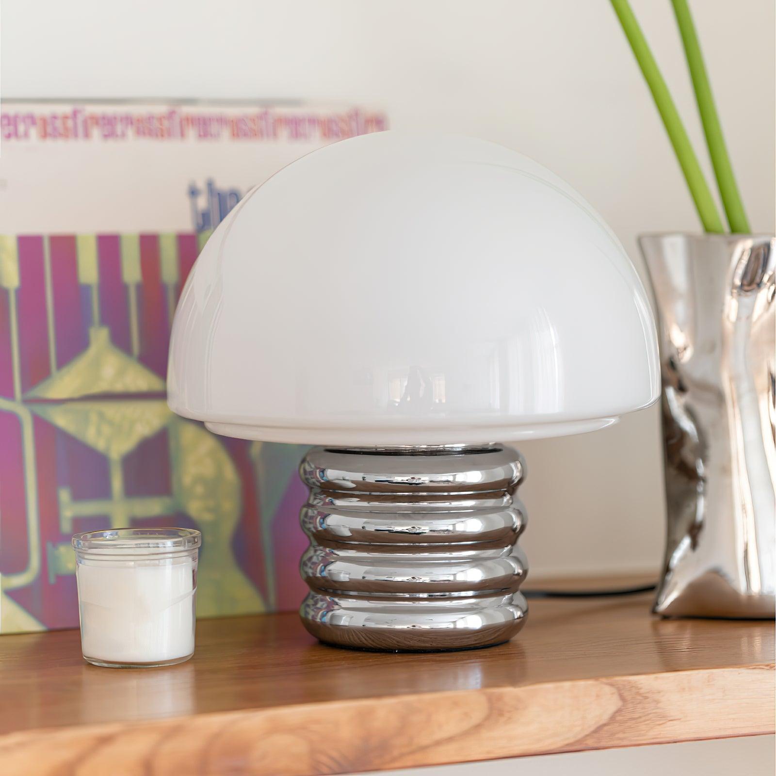 Ortvin Mminimalist Glass Table Lamp