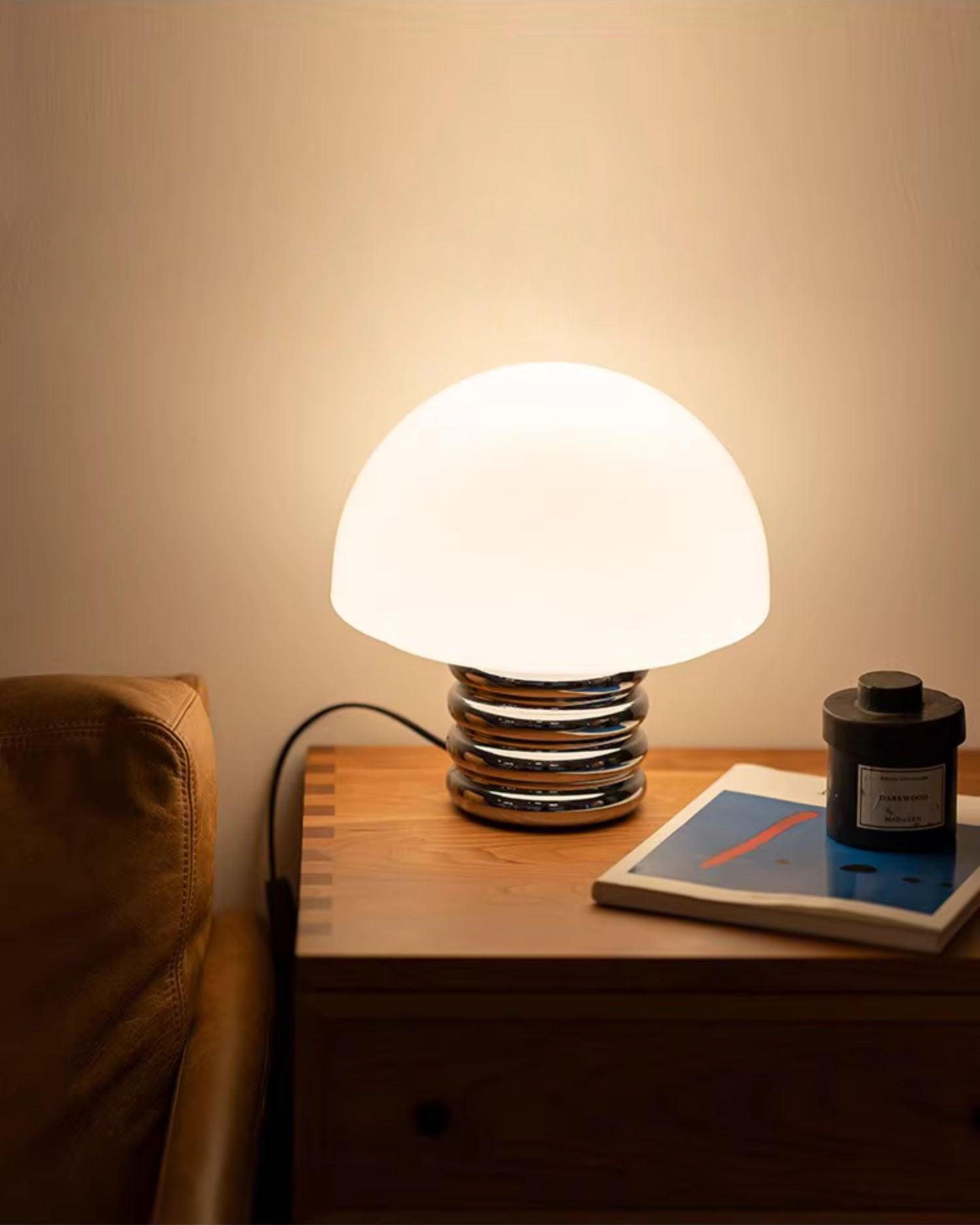Ortvin Mminimalist Glass Table Lamp