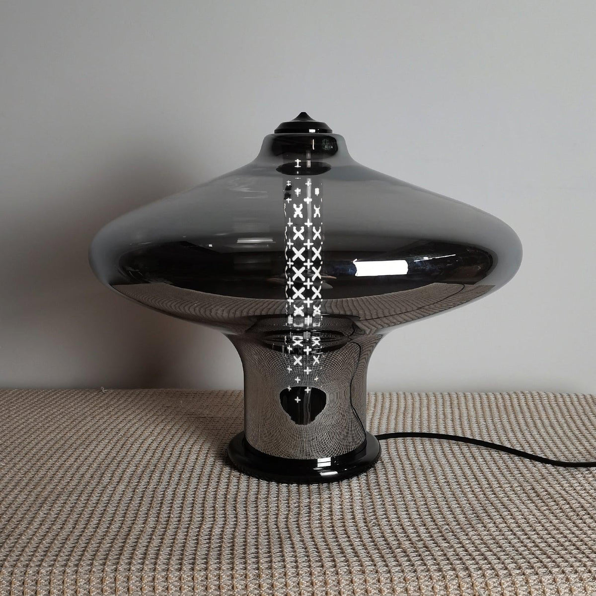 Anthony Modern Glass Table Lamp