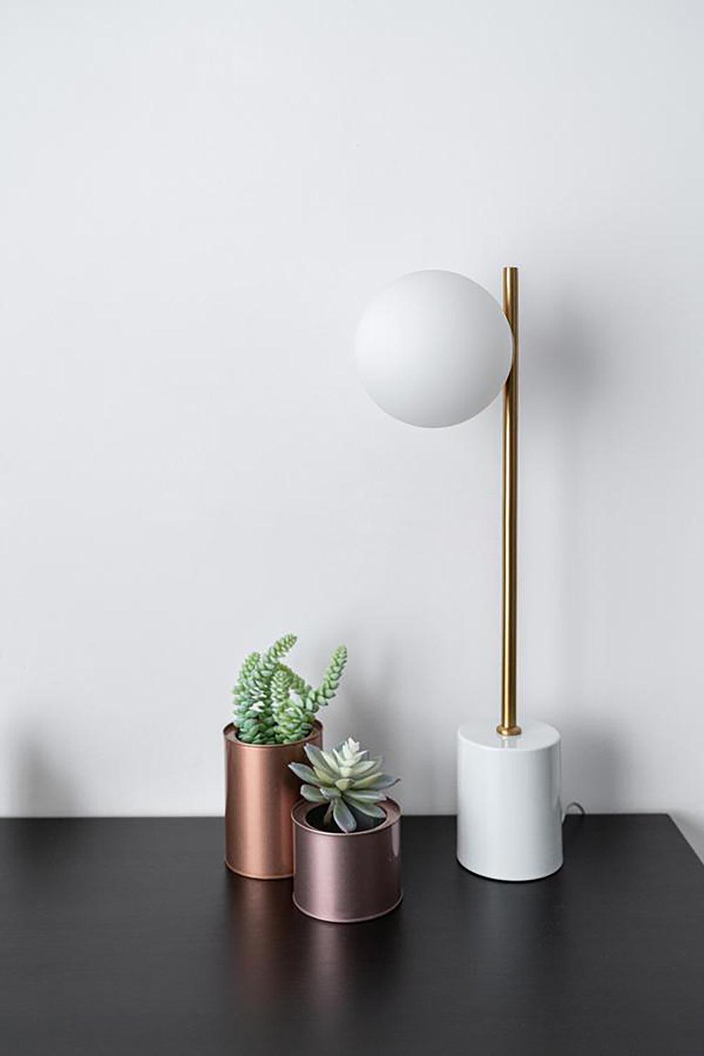 Tocor Marble Minimalist Table Lamp