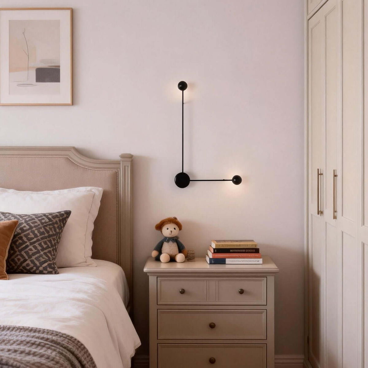 Sphere-on-Stem LED Wall Sconce