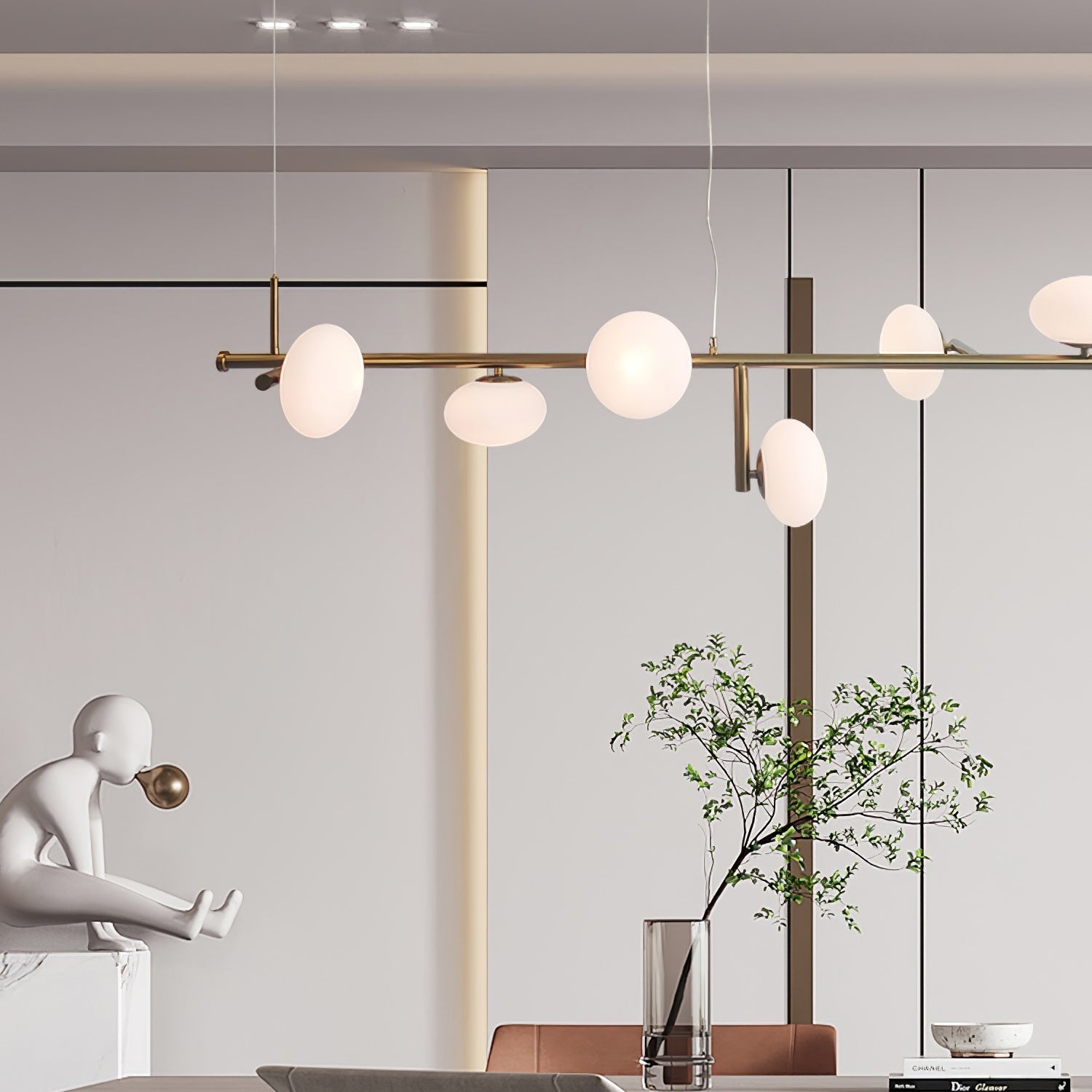 Balance Modern Glass Chandelier