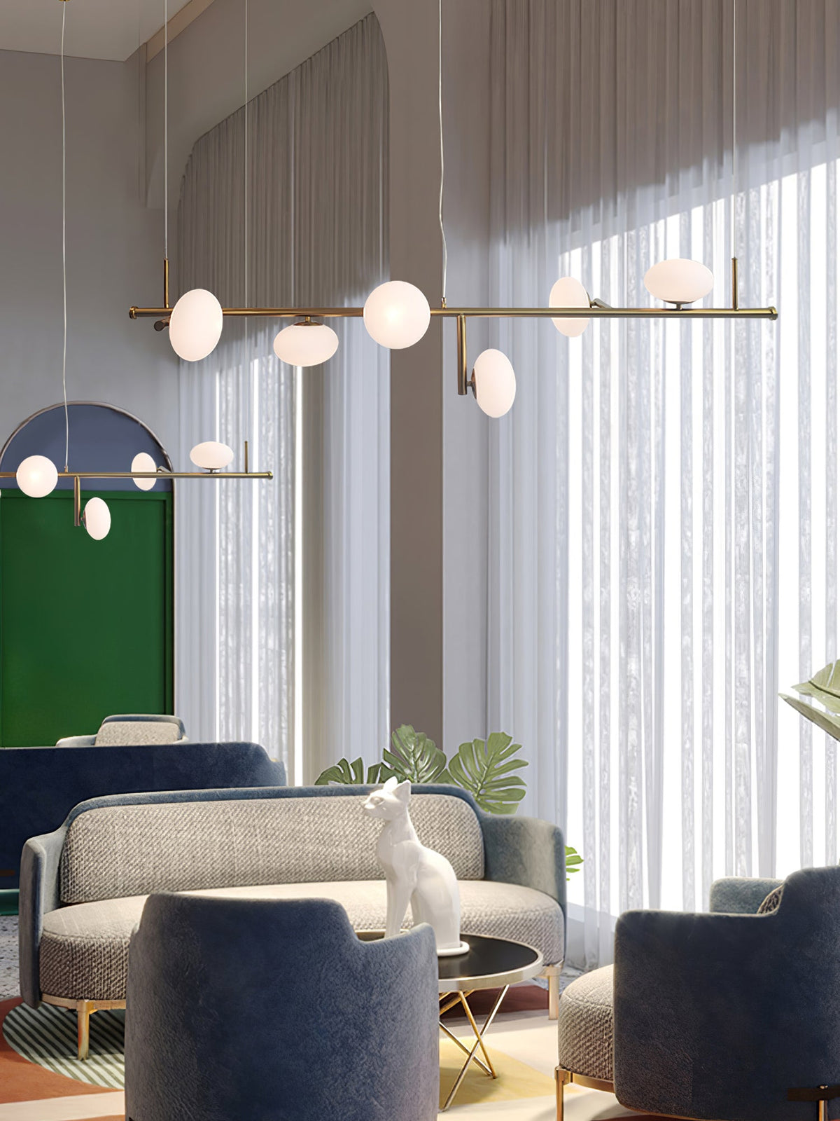Balance Modern Glass Chandelier