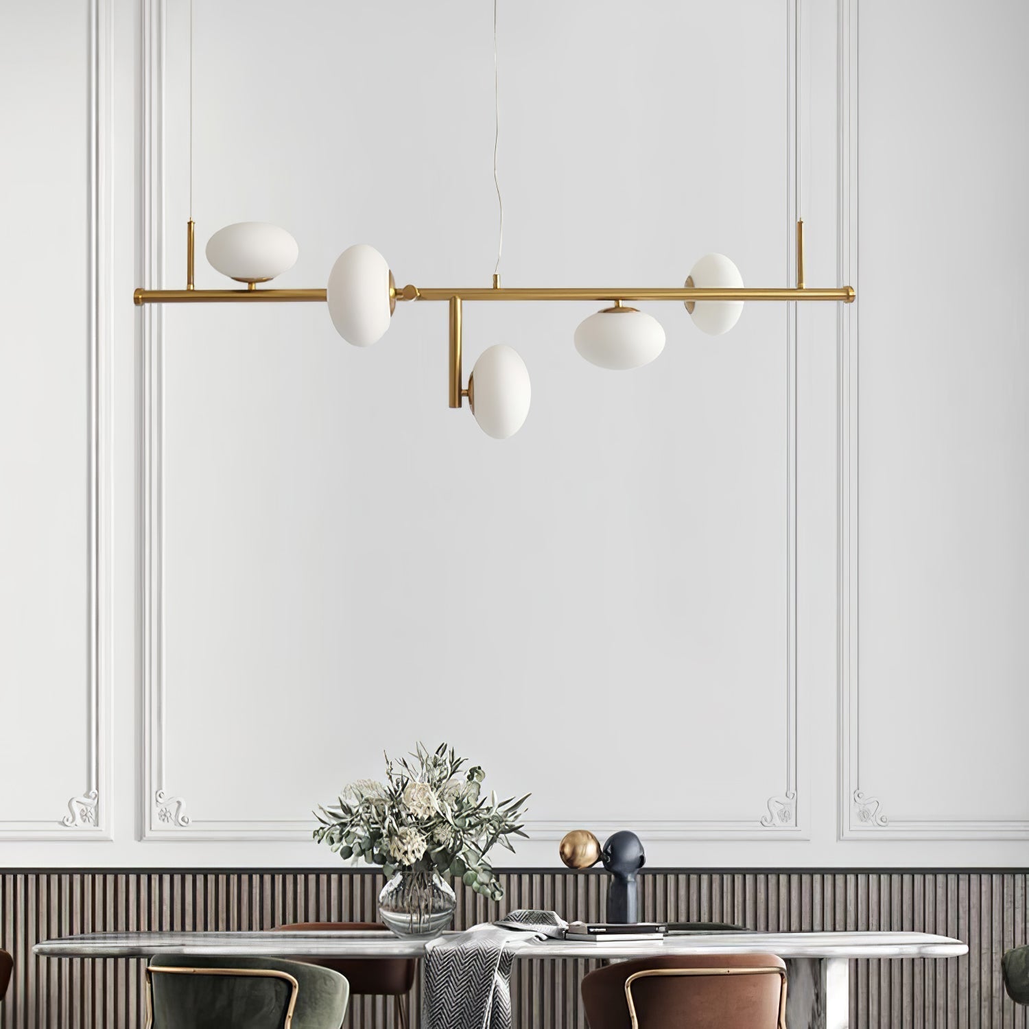 Balance Modern Glass Chandelier