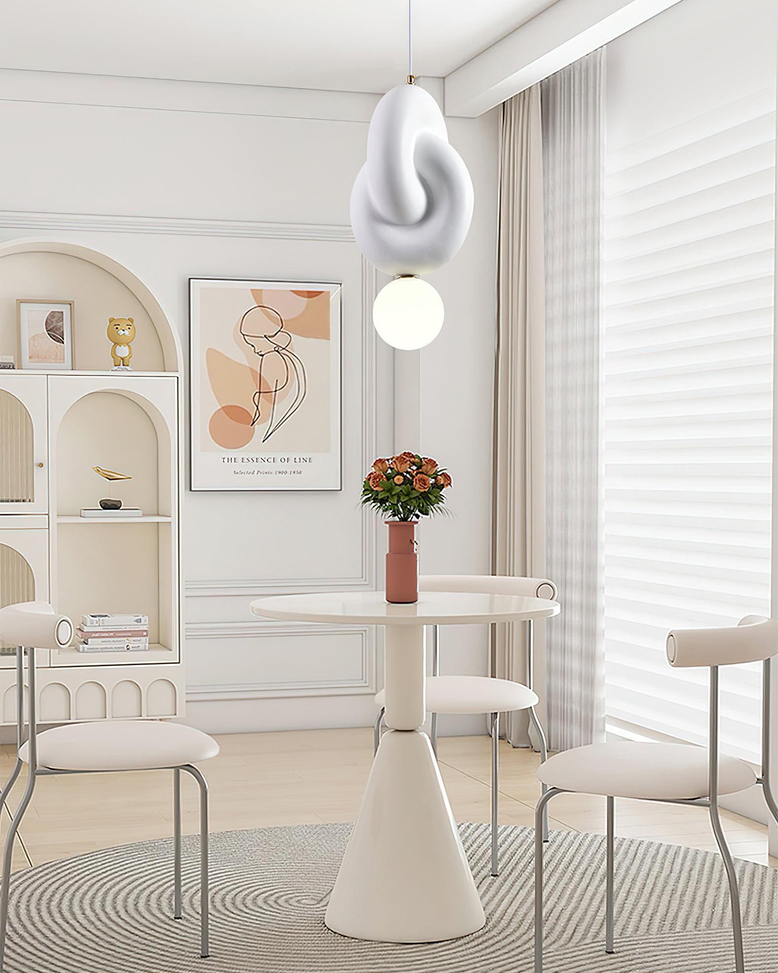 Tyev Individual Creativity Resin Glass Pendant Lamp