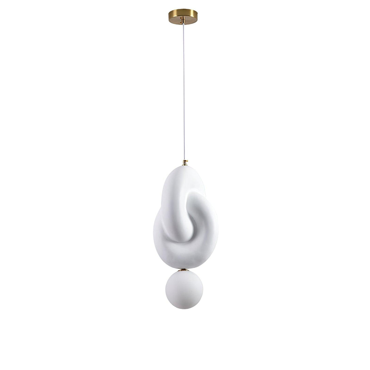 Tyev Individual Creativity Resin Glass Pendant Lamp