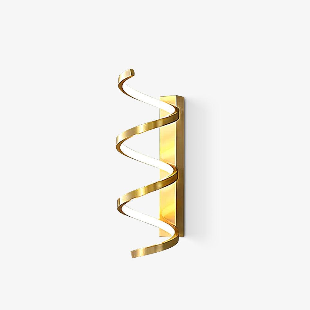 Asilion Nordic Art Spiral Wall Light