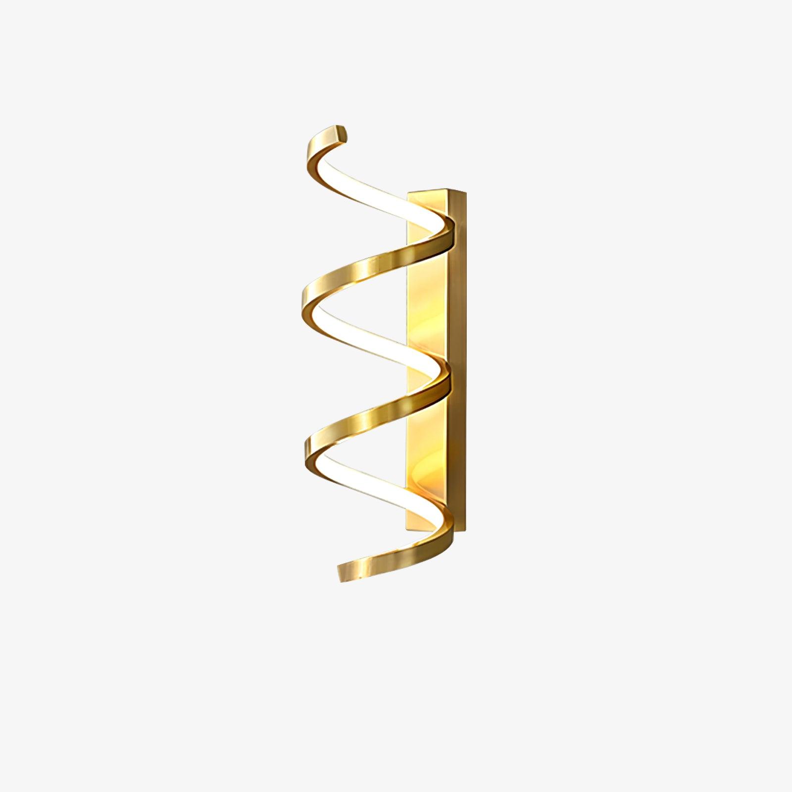 Asilion Nordic Art Spiral Wall Light