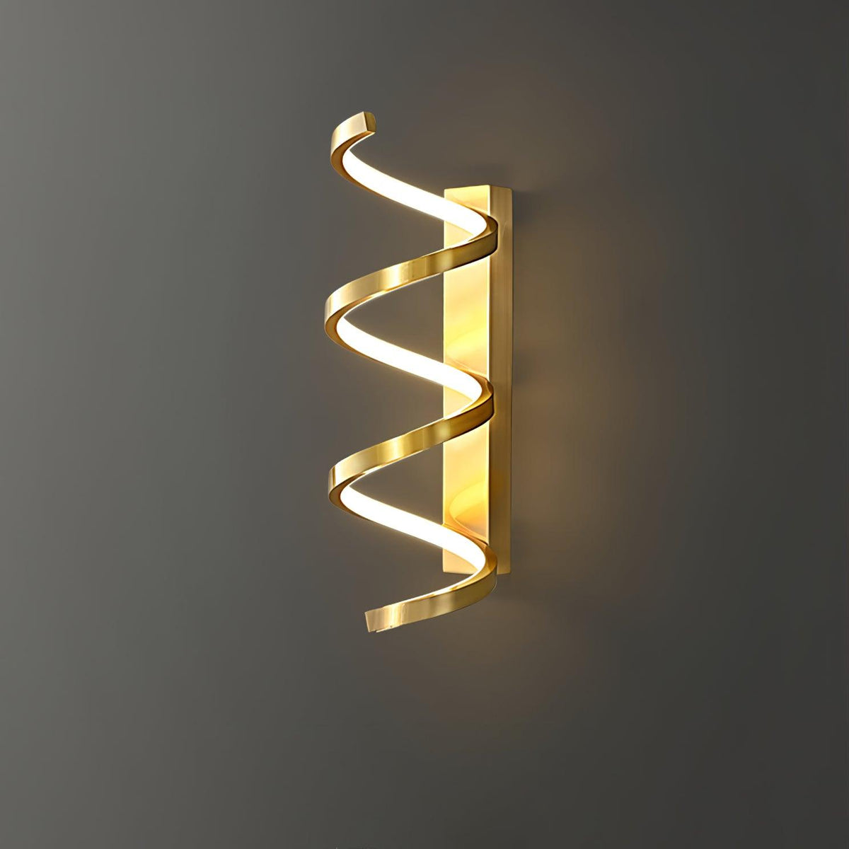 Asilion Nordic Art Spiral Wall Light