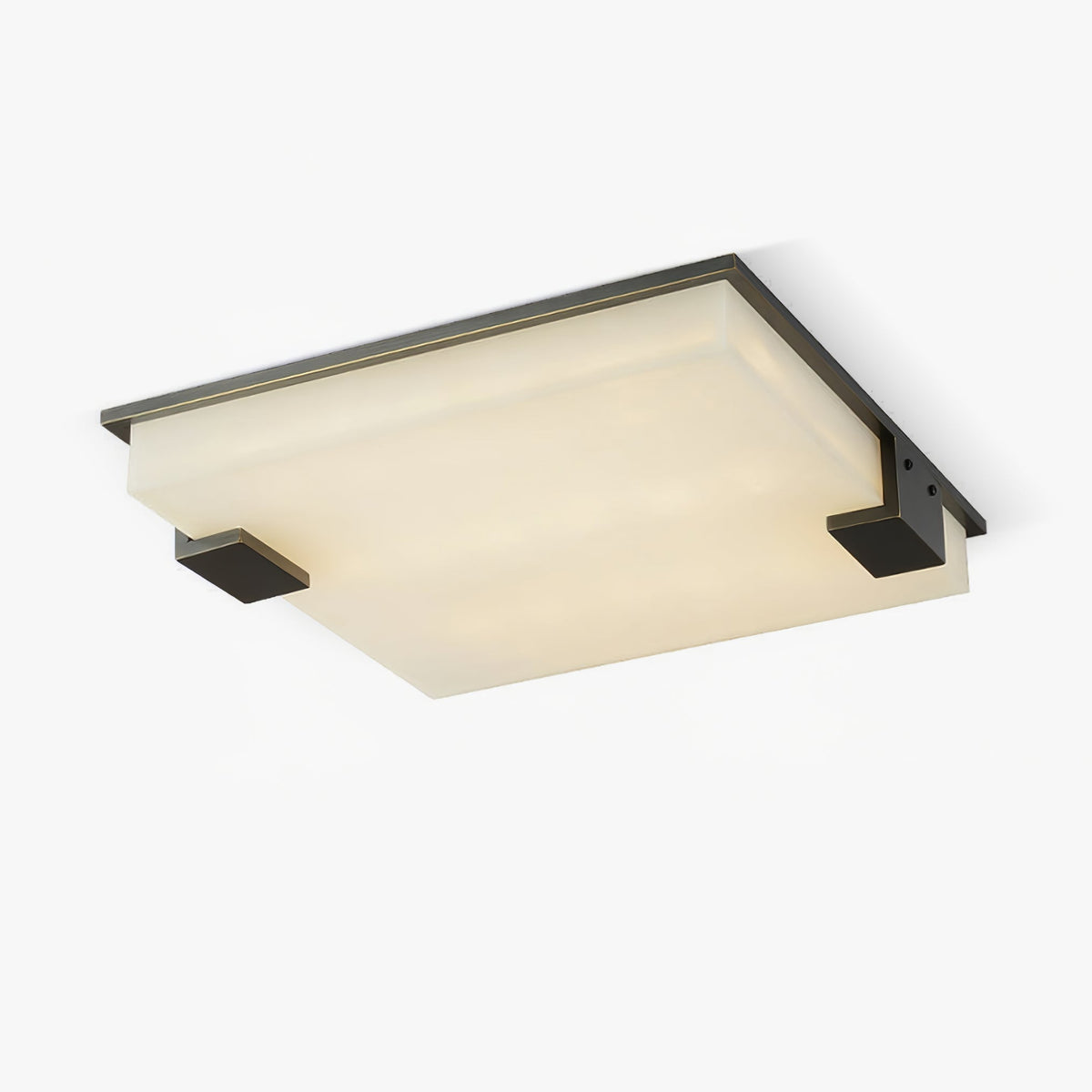Kevenq Minimalist Alabaster Ceiling Light
