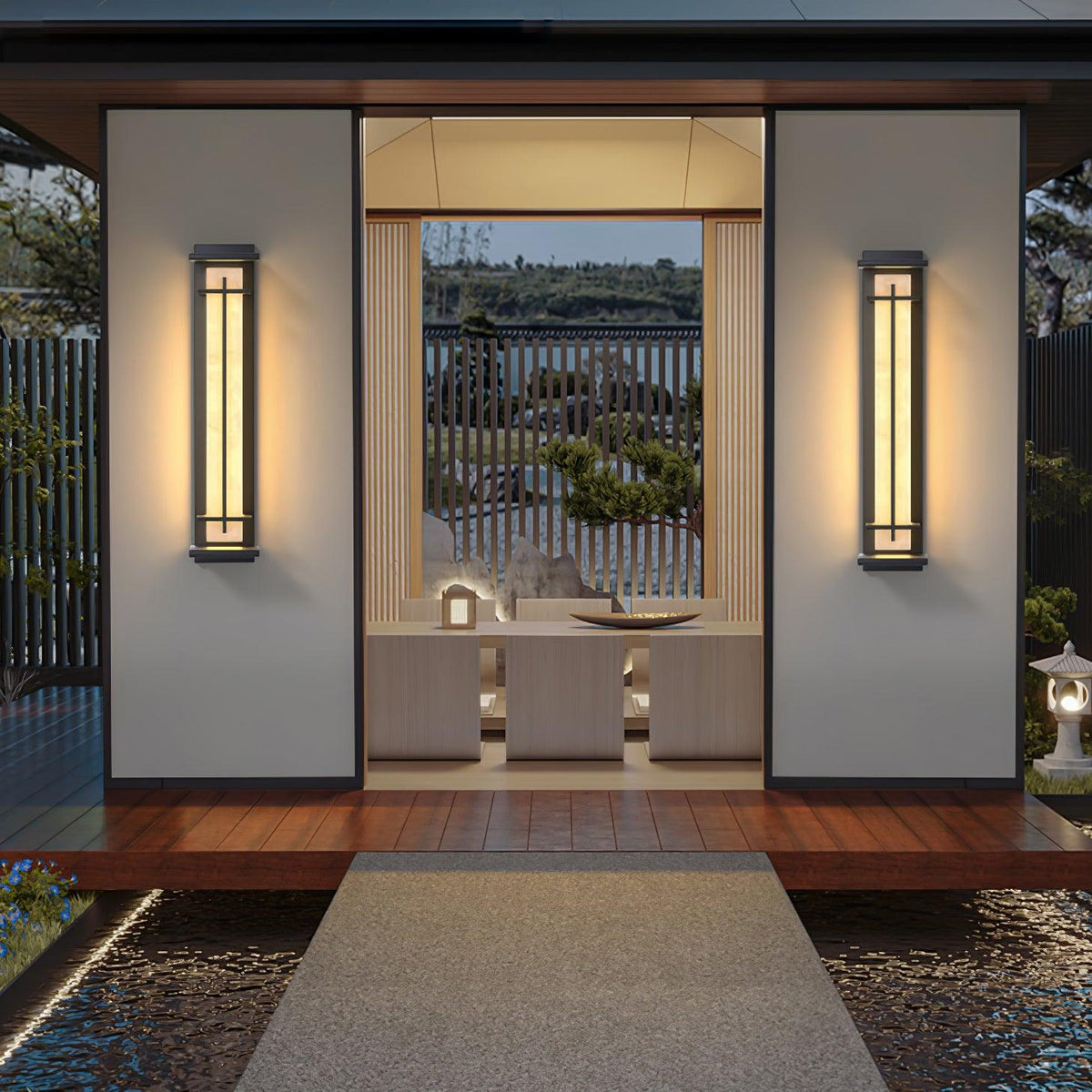Verona Glass Wall Light