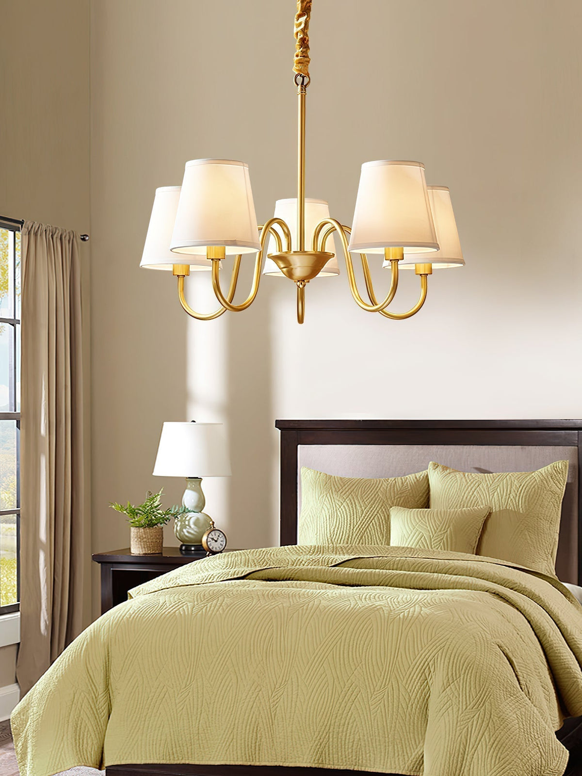 Dalen Traditional Stacey Fabric Chandelier
