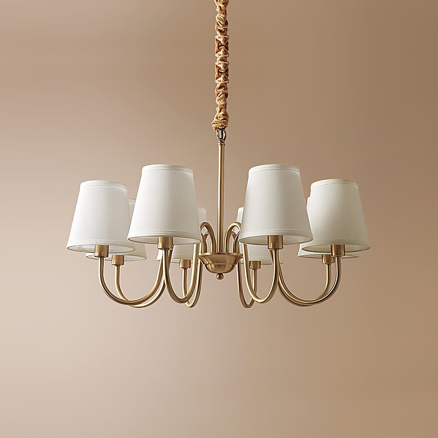 Dalen Traditional Stacey Fabric Chandelier