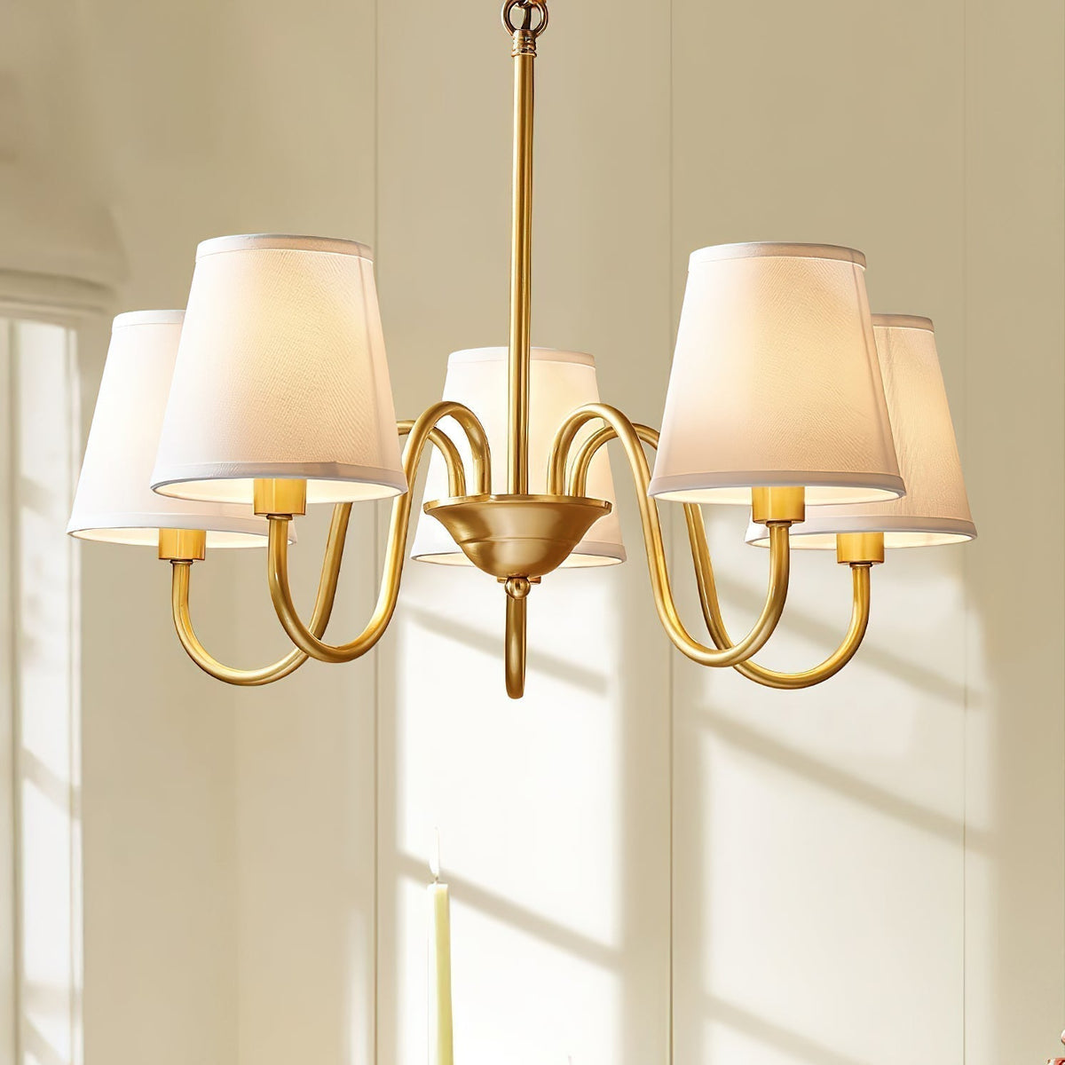 Dalen Traditional Stacey Fabric Chandelier