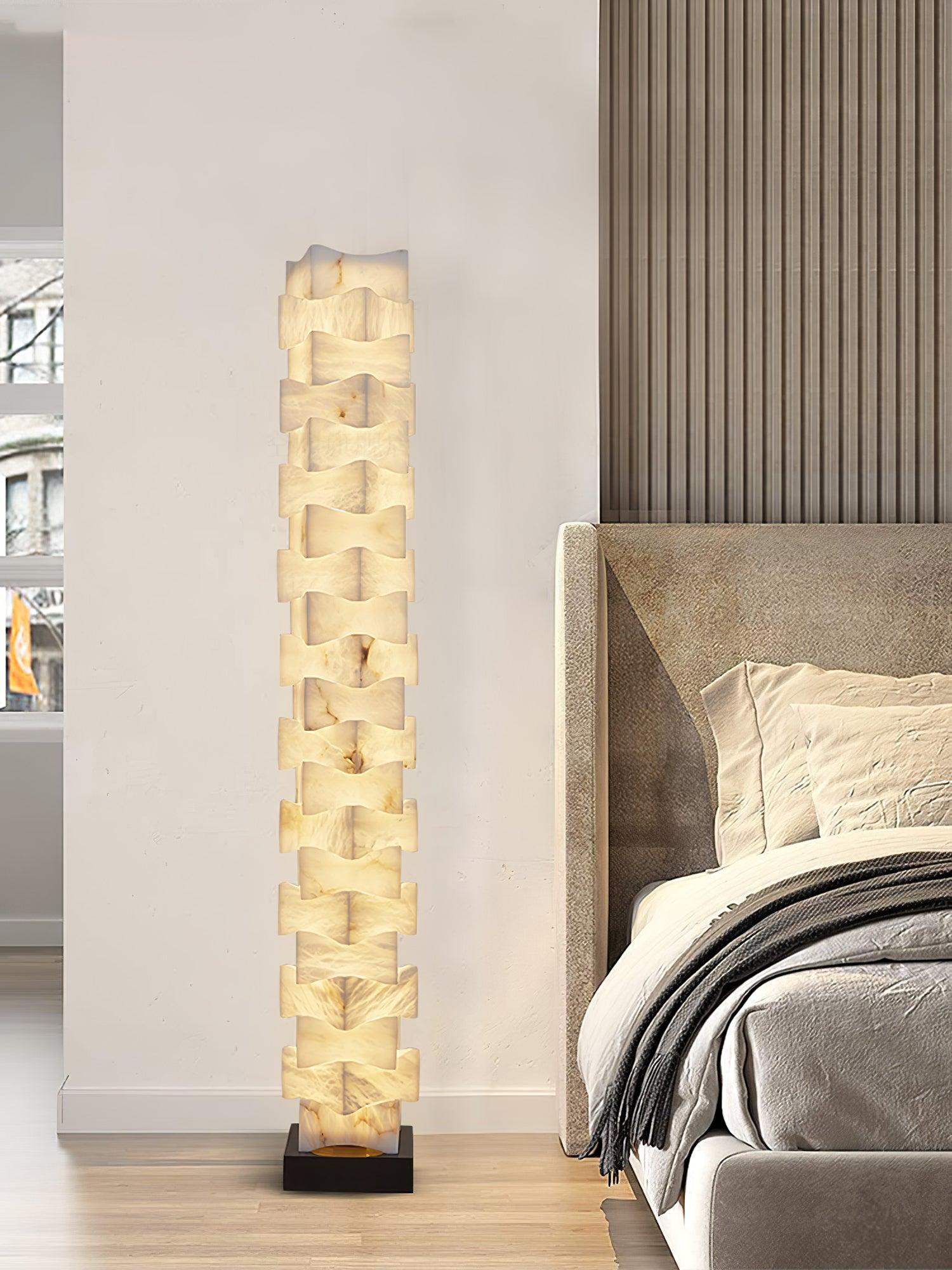 Sostix Alabaster Floor Lamp