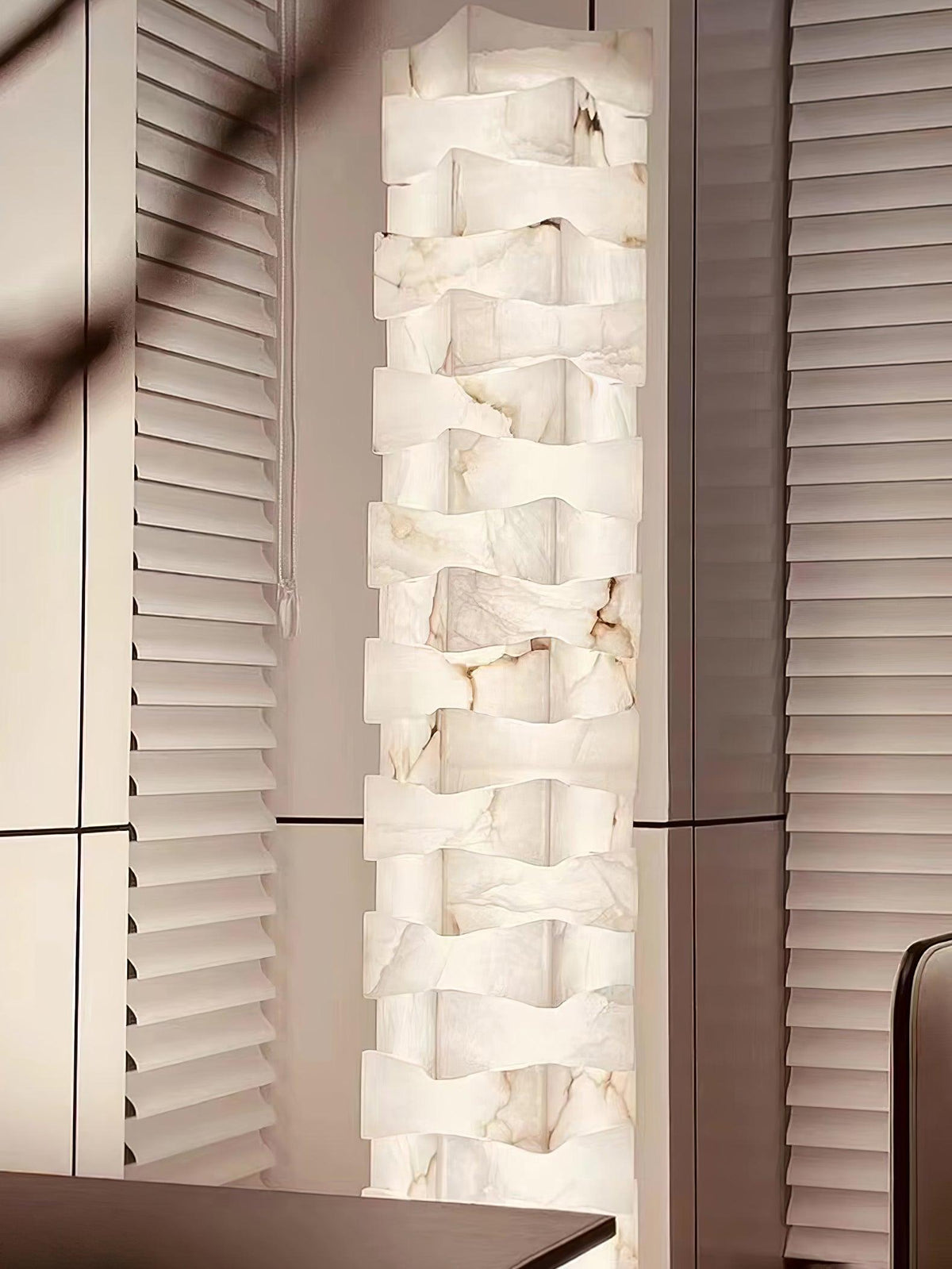 Sostix Alabaster Floor Lamp