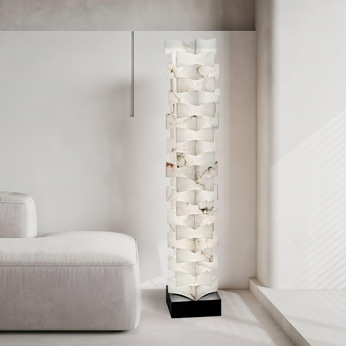 Sostix Alabaster Floor Lamp