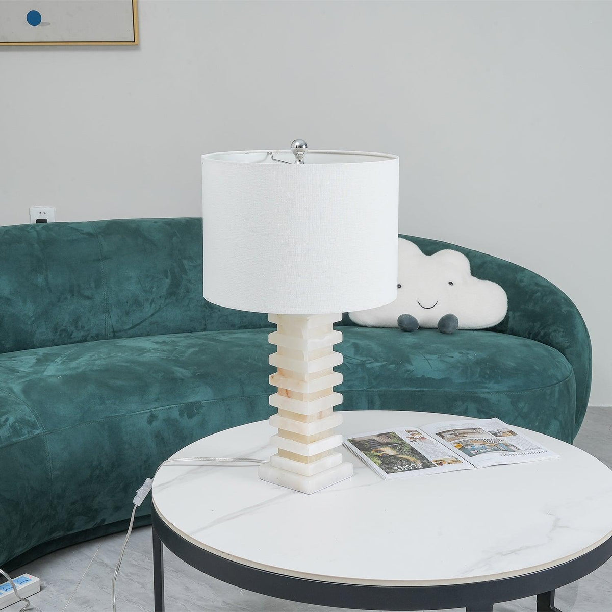 Covynen Alabaster Table Lamp