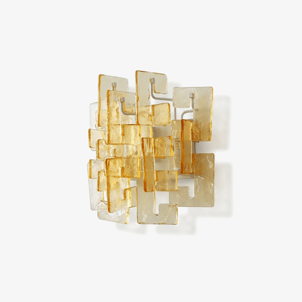 Stacked Glass Wall Sconce
