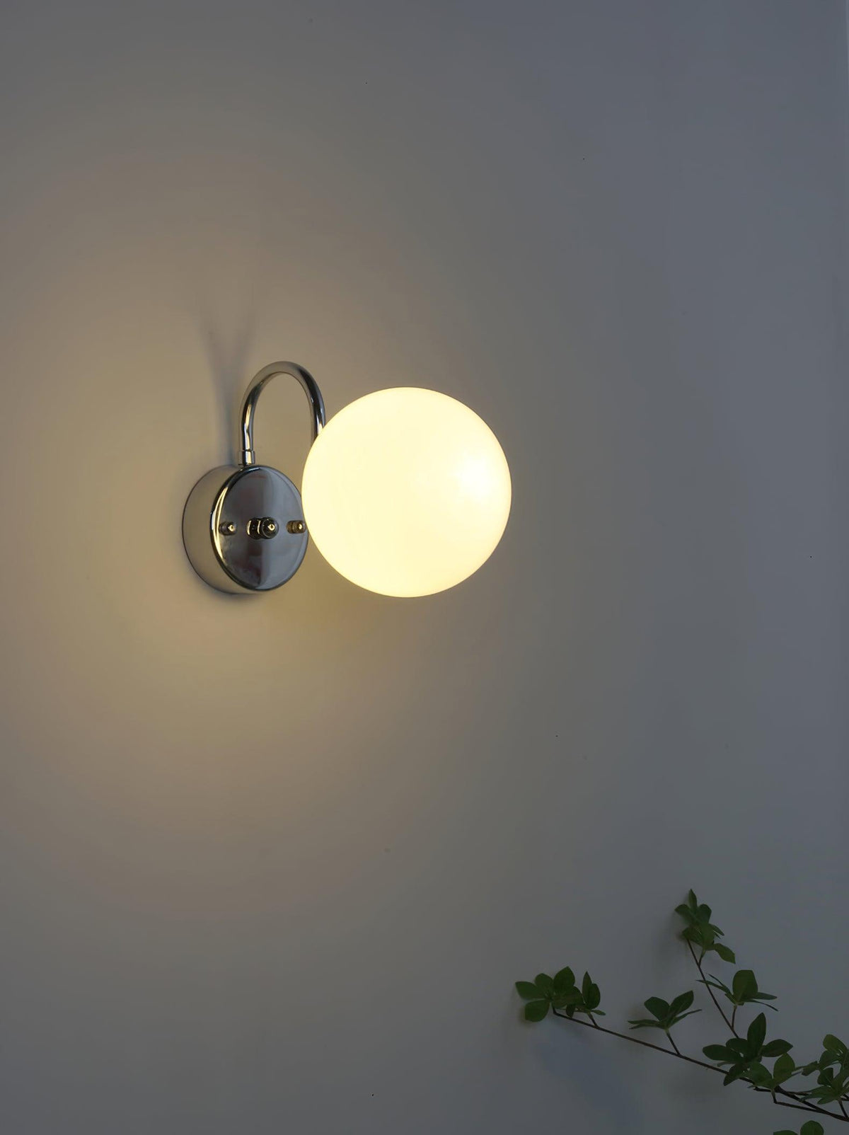 Coda Globo Modern Glass Sconce