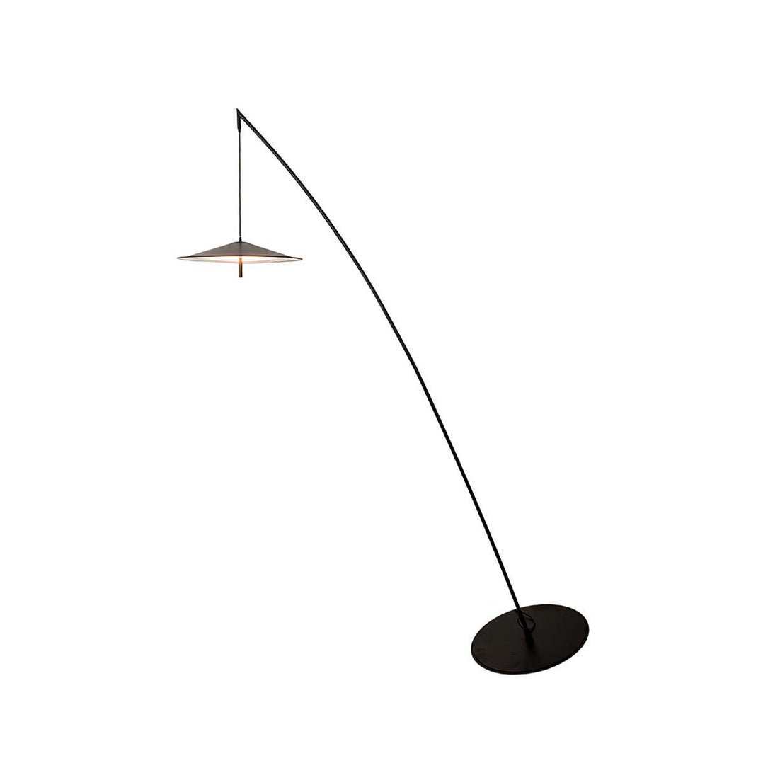 Arcana Black Minimalist Floor Lamp