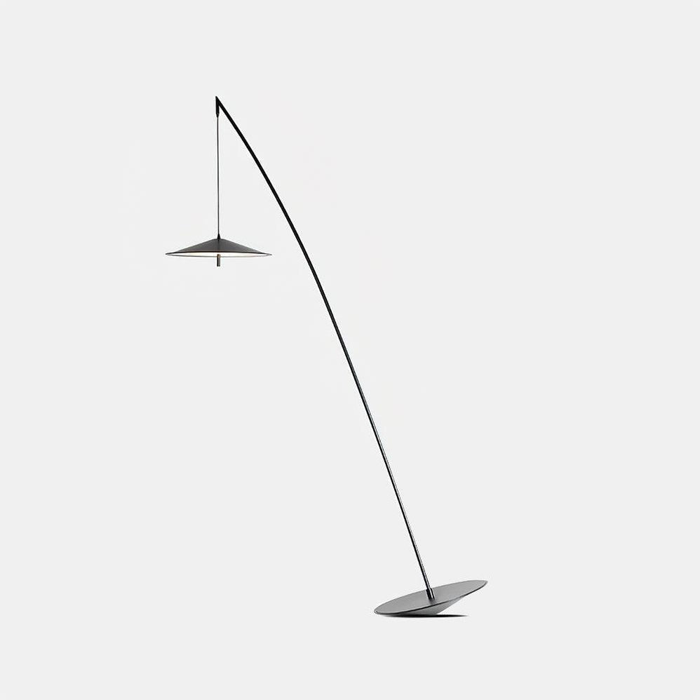 Arcana Black Minimalist Floor Lamp