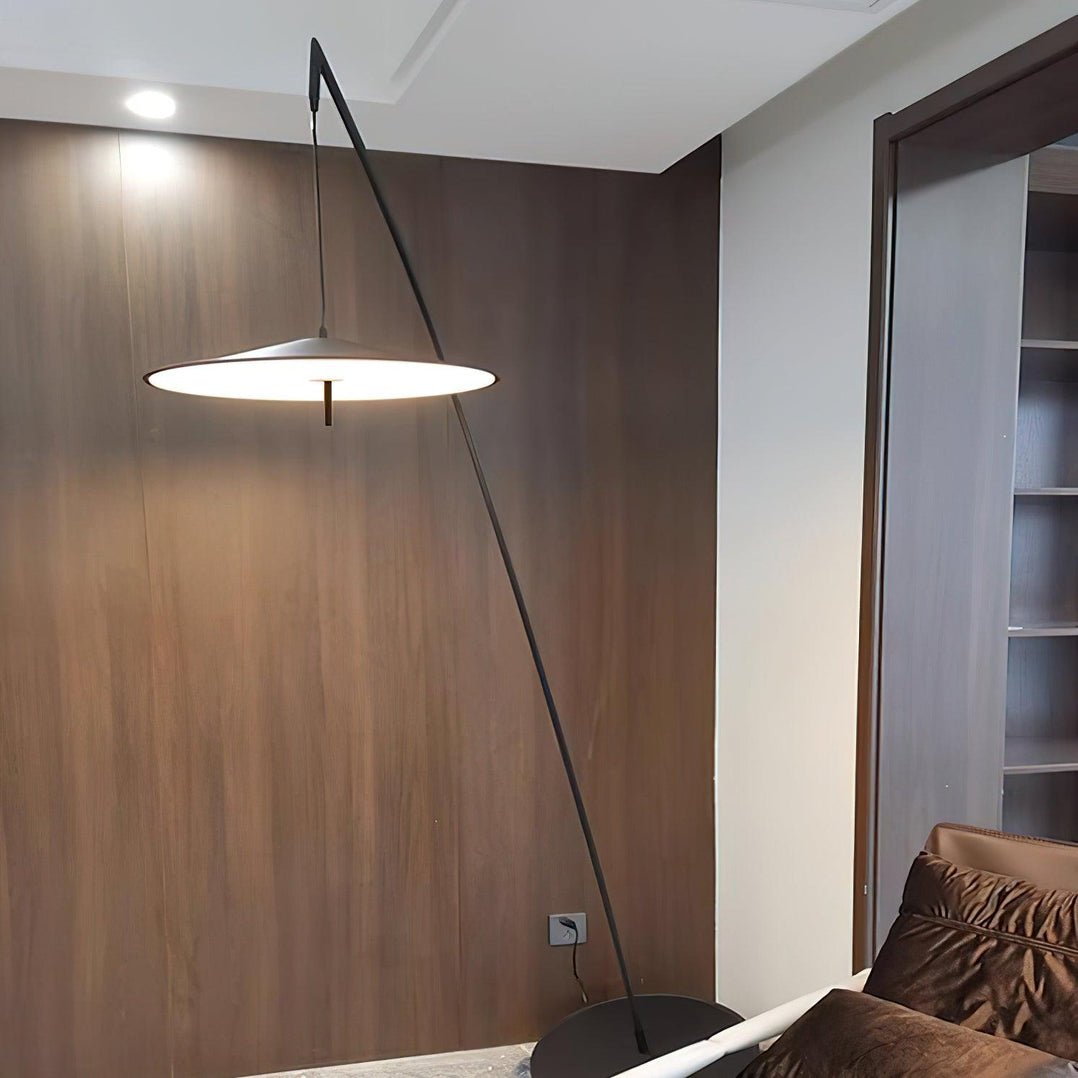 Arcana Black Minimalist Floor Lamp