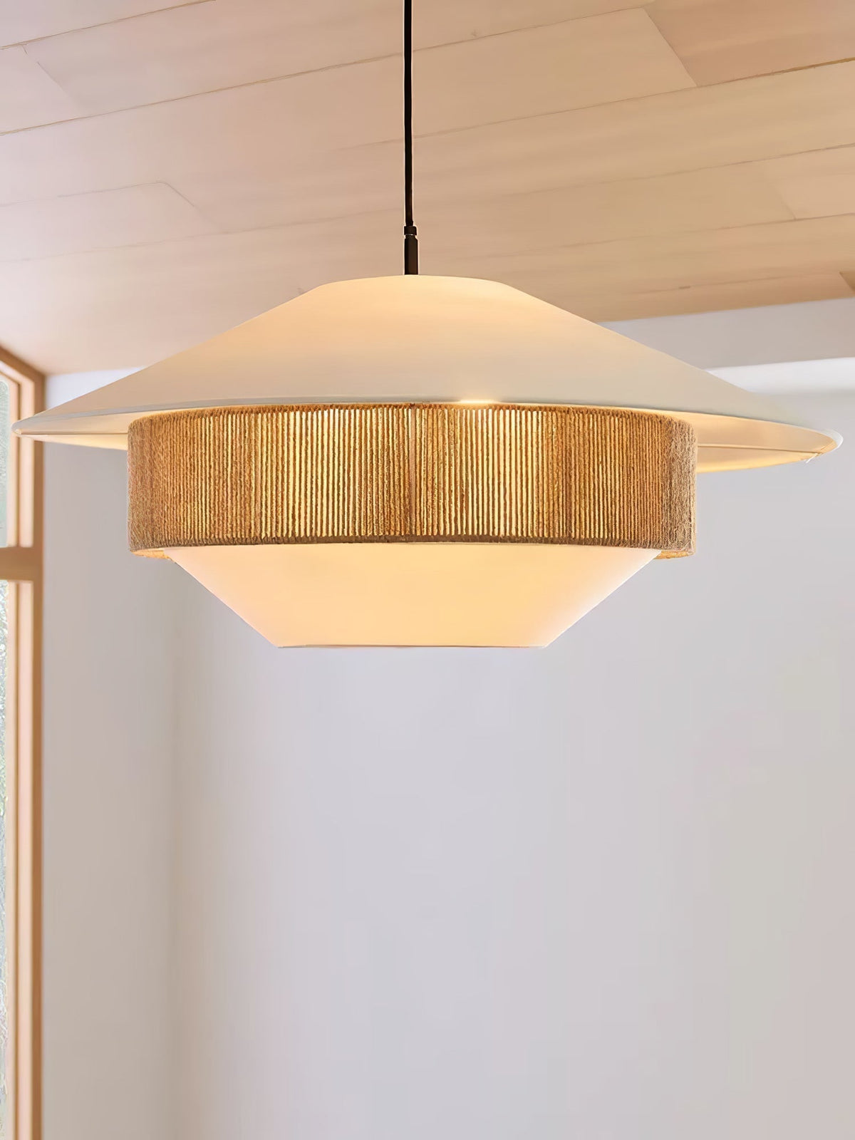 Athrel Modern Fabric Pendant Lamp