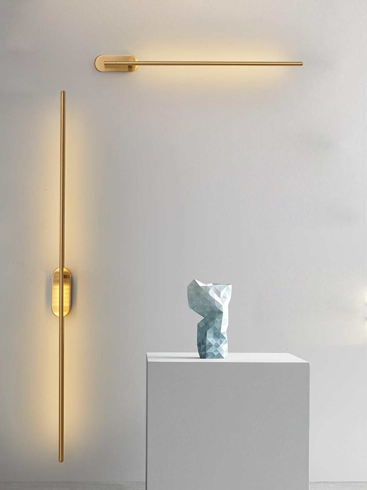 Marissa Stick Shaped Brass Sconce Wall lamp