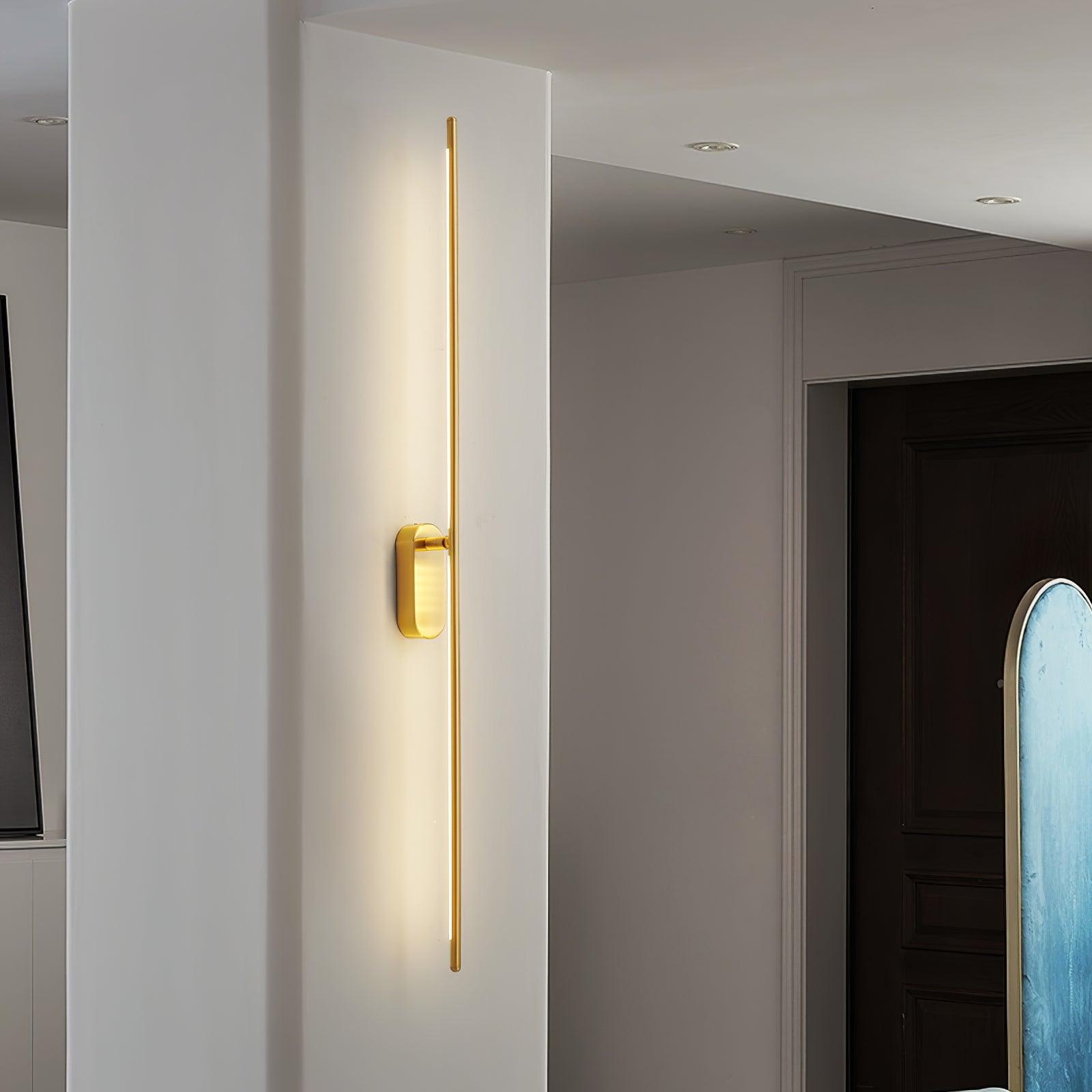 Marissa Stick Shaped Brass Sconce Wall lamp
