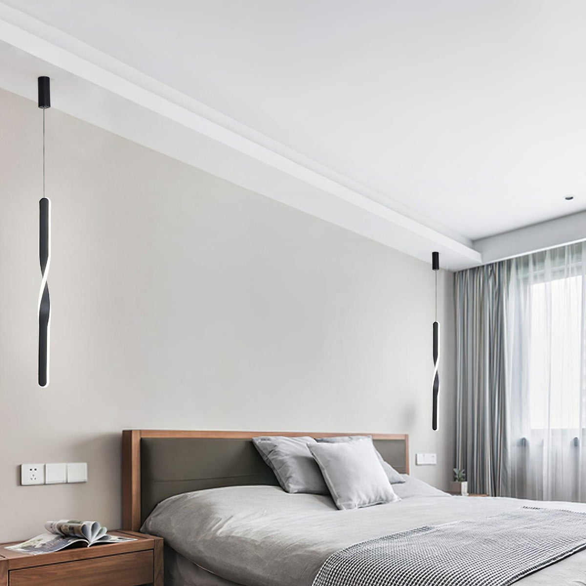 Rusk Acrylic Cozy Pendant Light