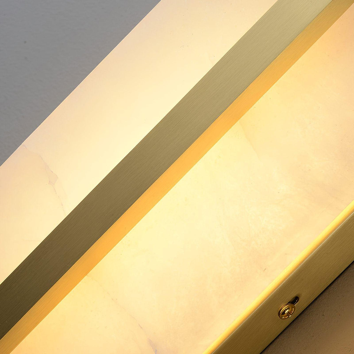 Fioraview Long Ellipse Alabaster Indoor Wall Light