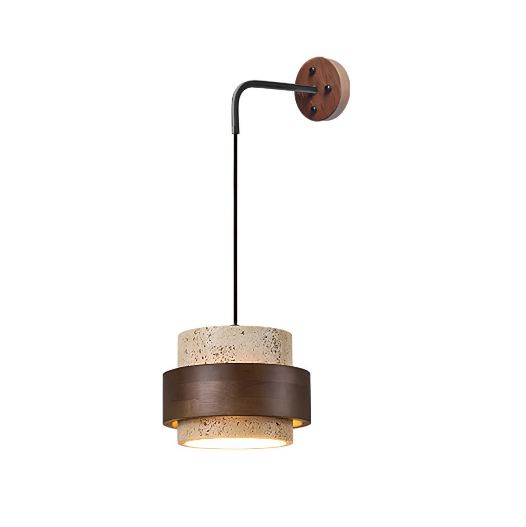Alva Travertine Wall Light