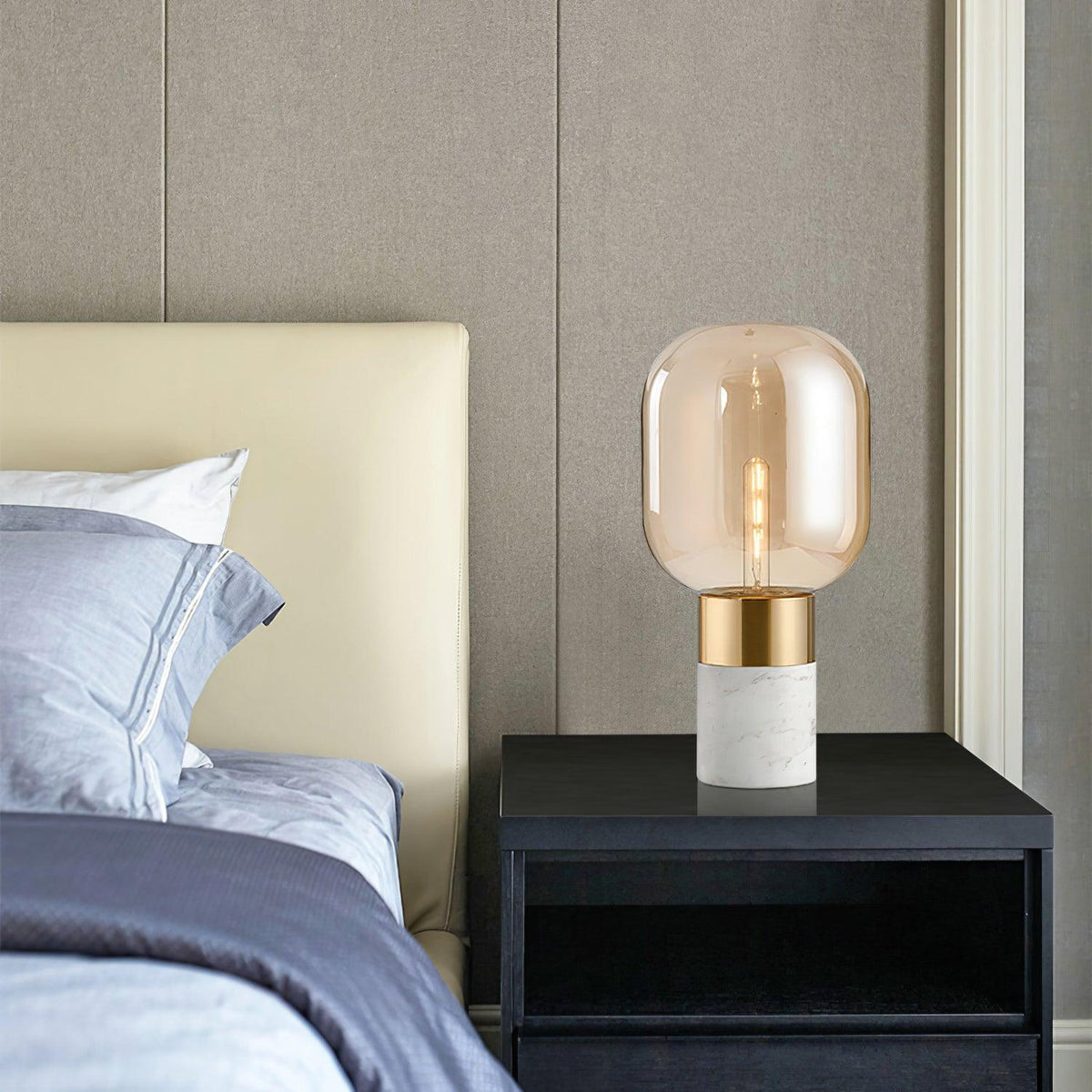 Aurdoren Minimalist Marble Glass Desk Lamp