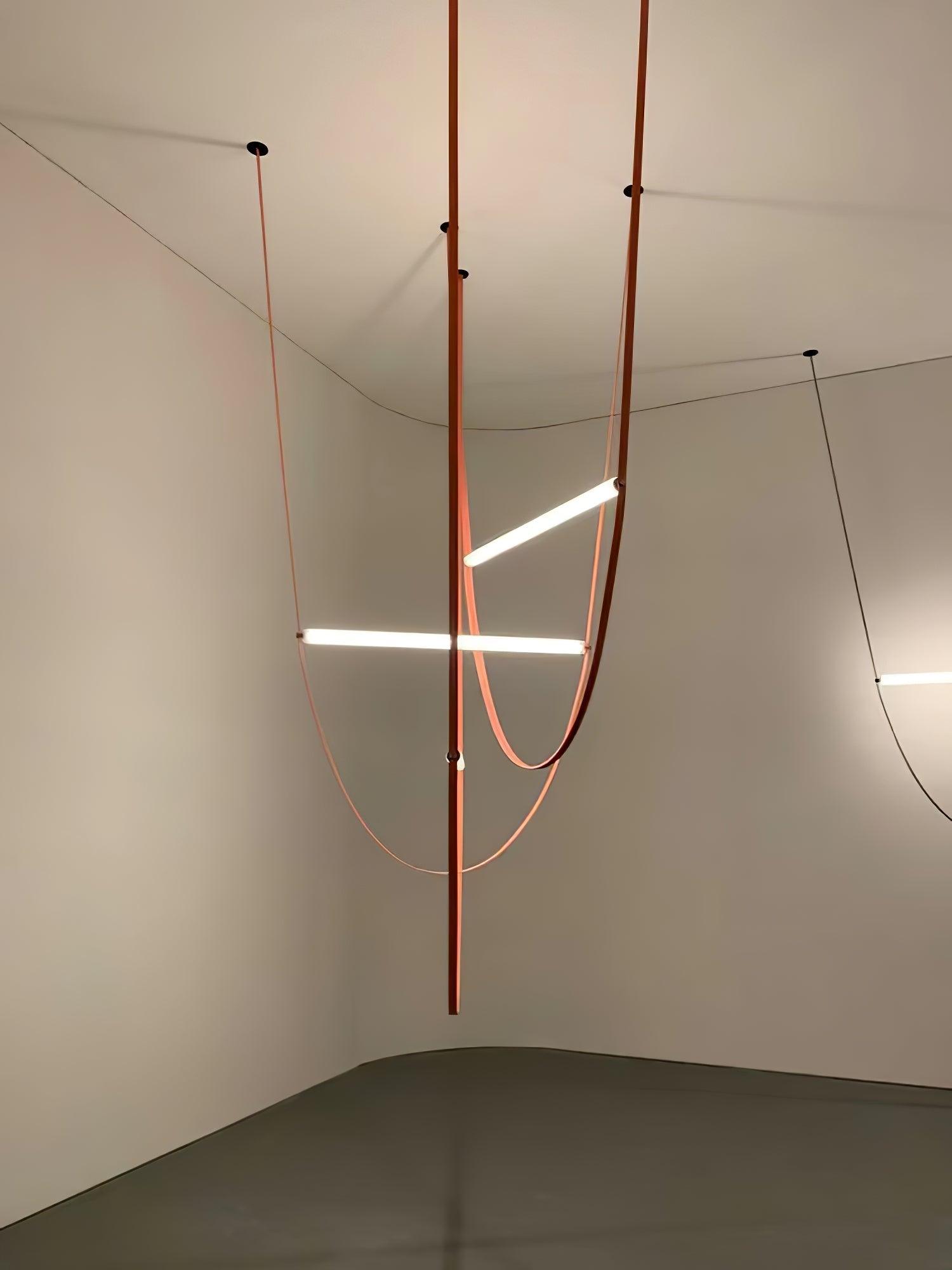 Solara Pendant Lamp Tracer Belt - Neutral Decor