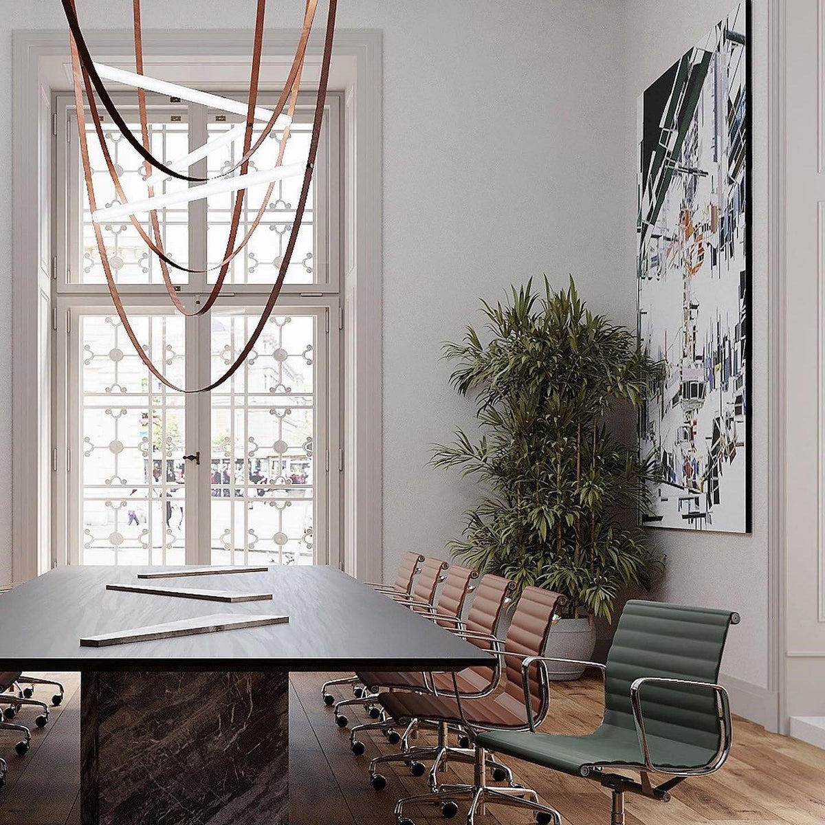Romilly Pendant Lamp Tracer Belt