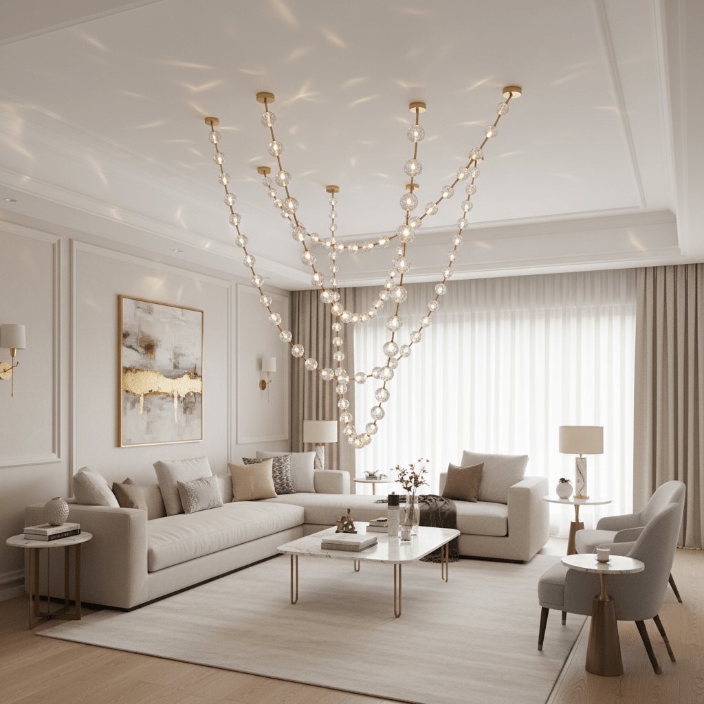 Lindencourt Strand Necklace Chandelier