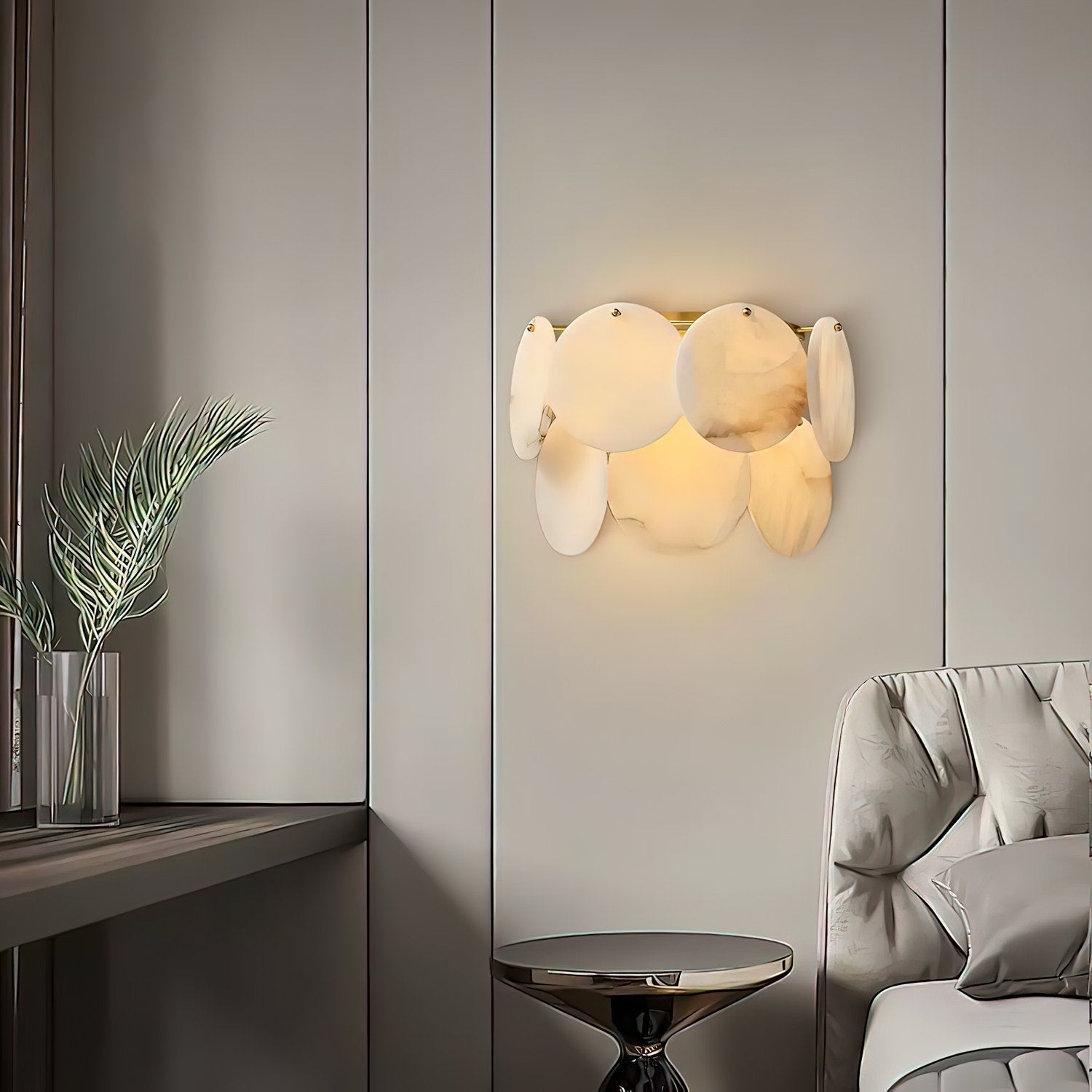 Avenlith Lumina Alabaster Wall Sconce