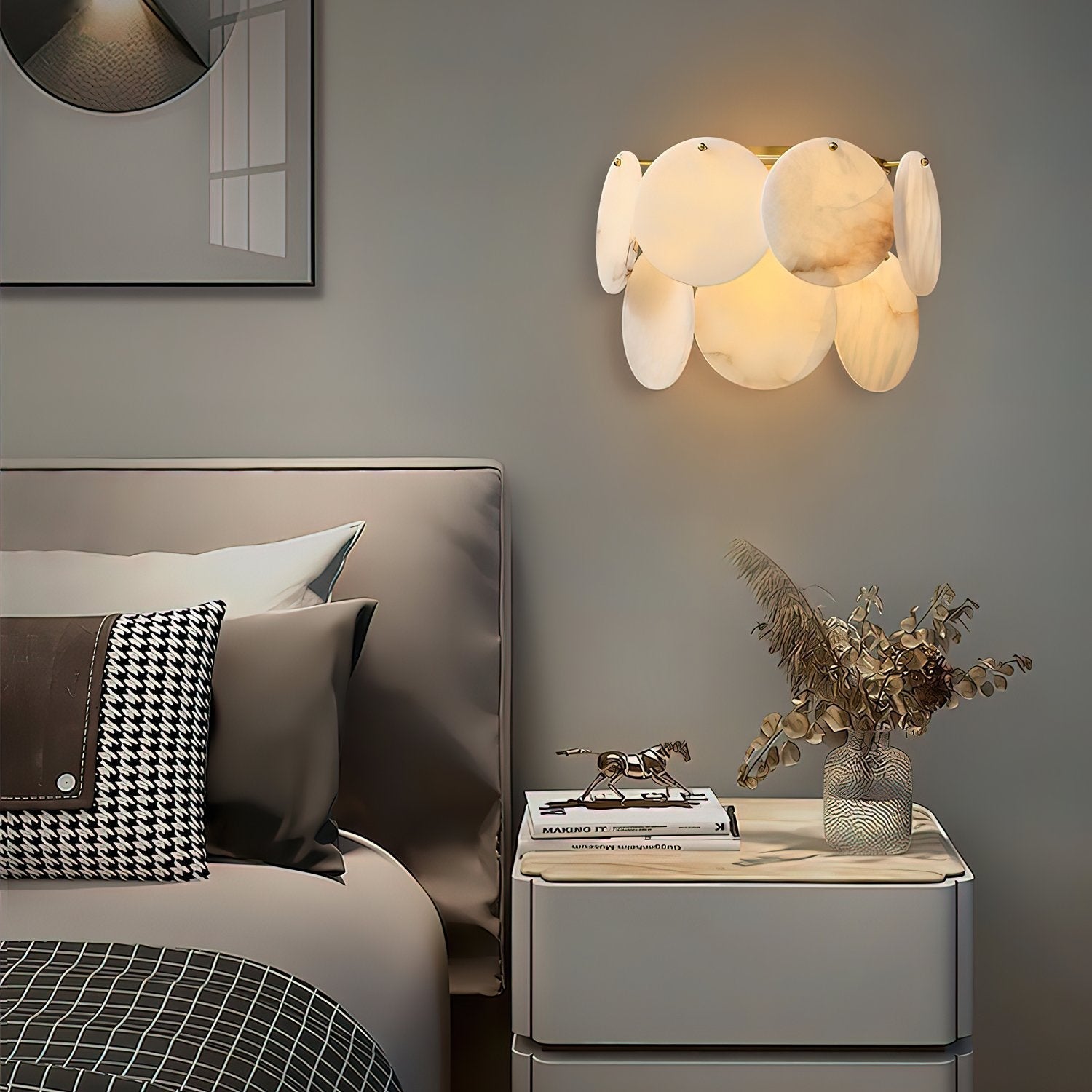 Avenlith Lumina Alabaster Wall Sconce