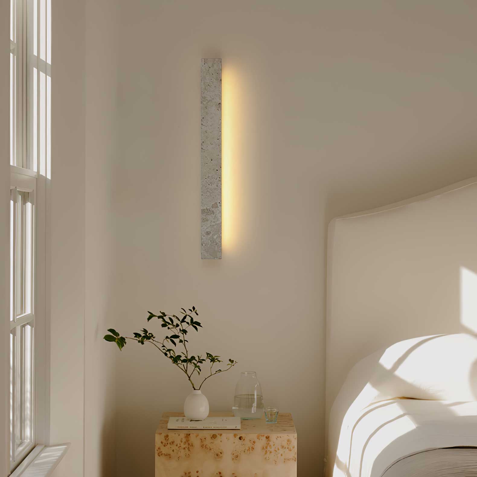 Ardora Travertine Wall Light