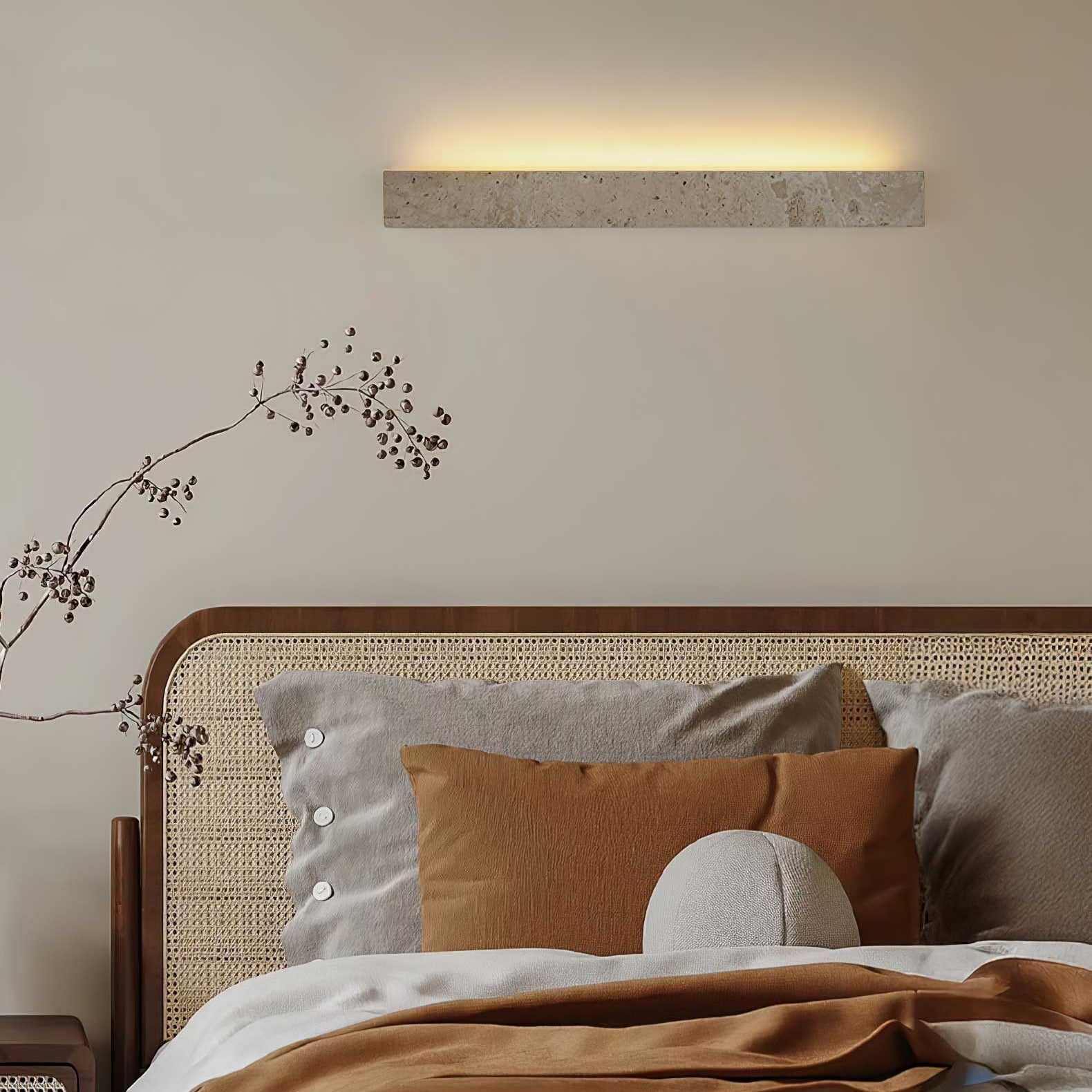 Ardora Travertine Wall Light