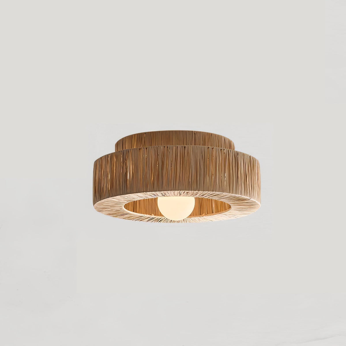 Ilthean Natural Straw Art Ceiling Lamp
